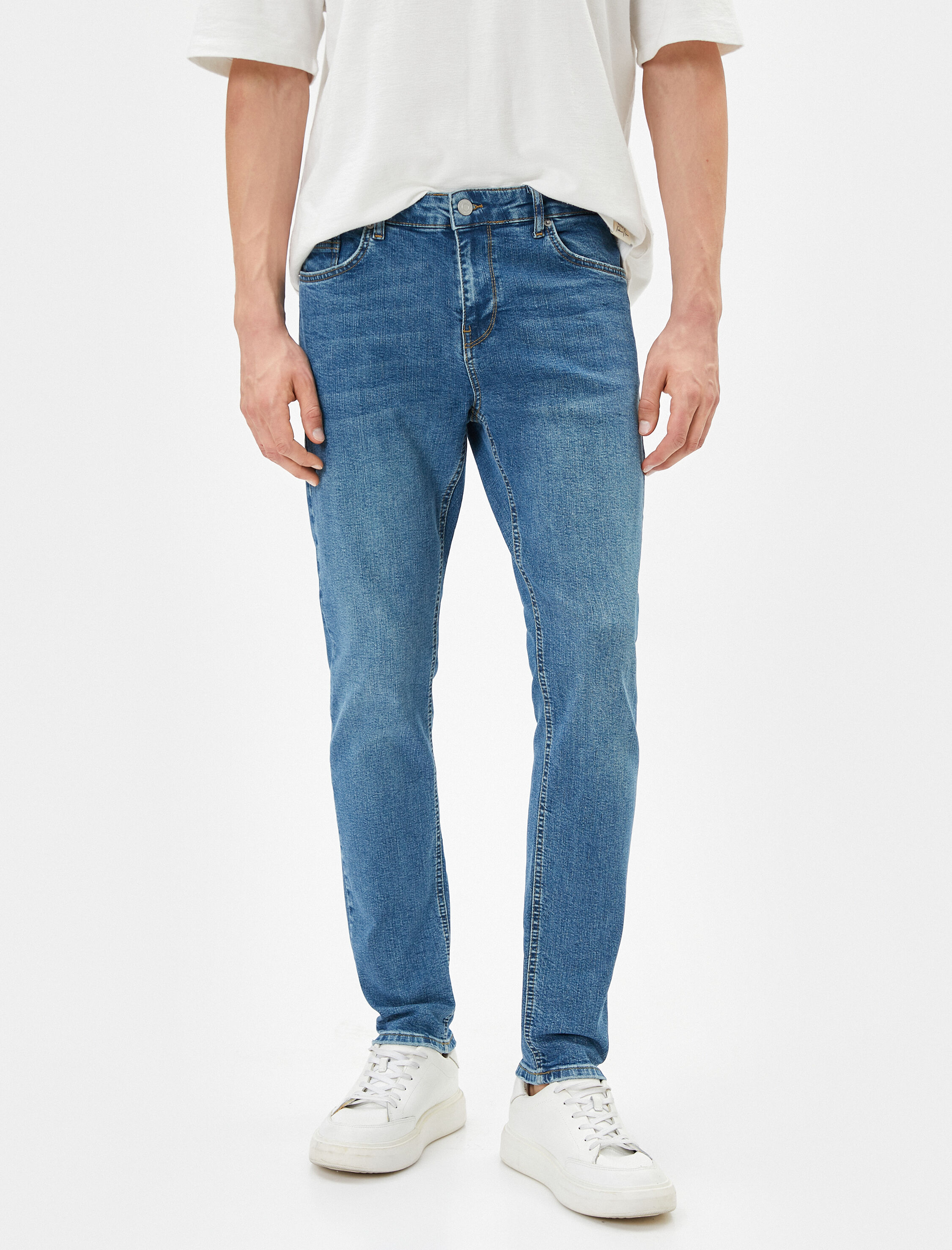   Skinny Fit Kot Pantolon - Michael Jean