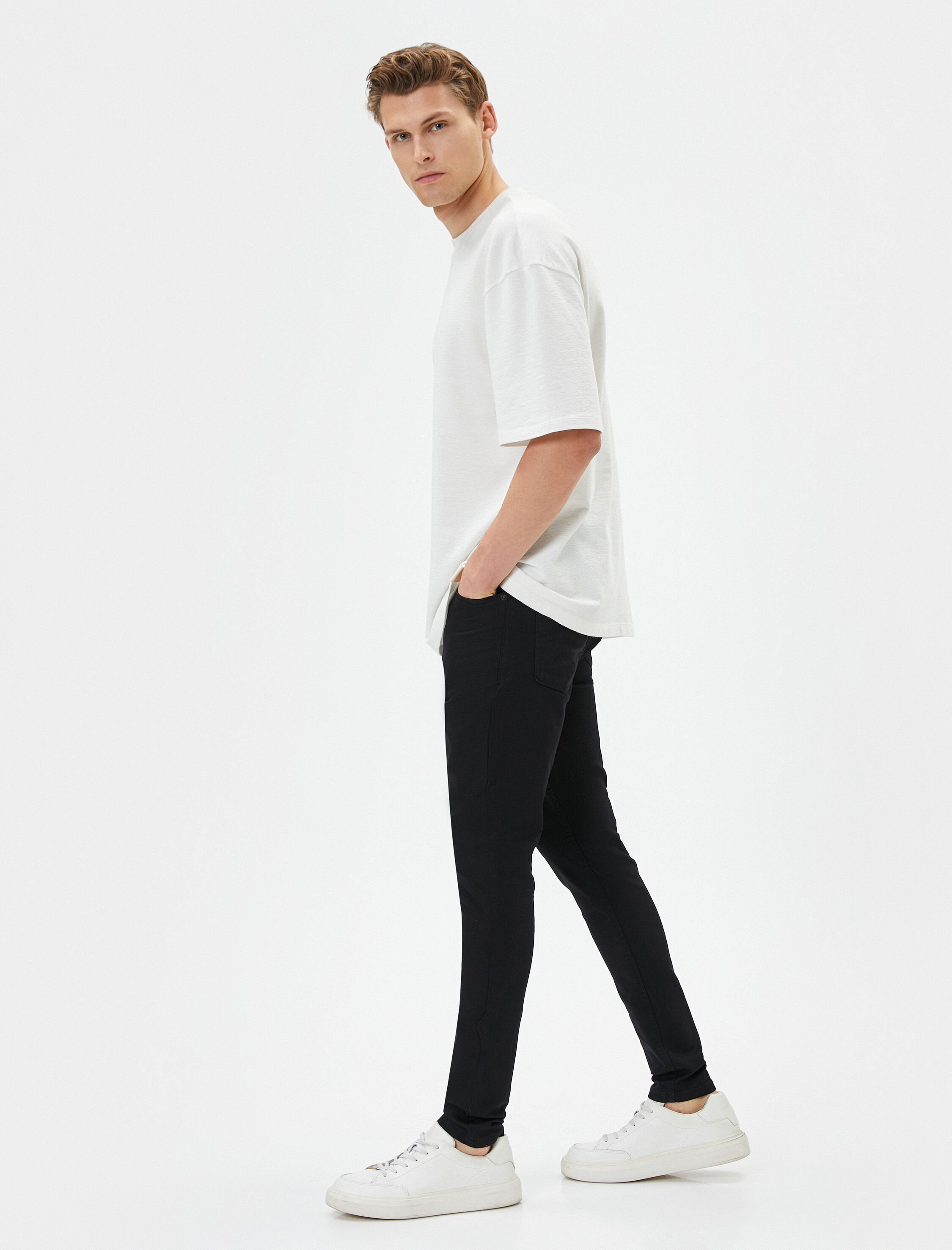   Super Skinny Fit Kot Pantolon - Justin Jean