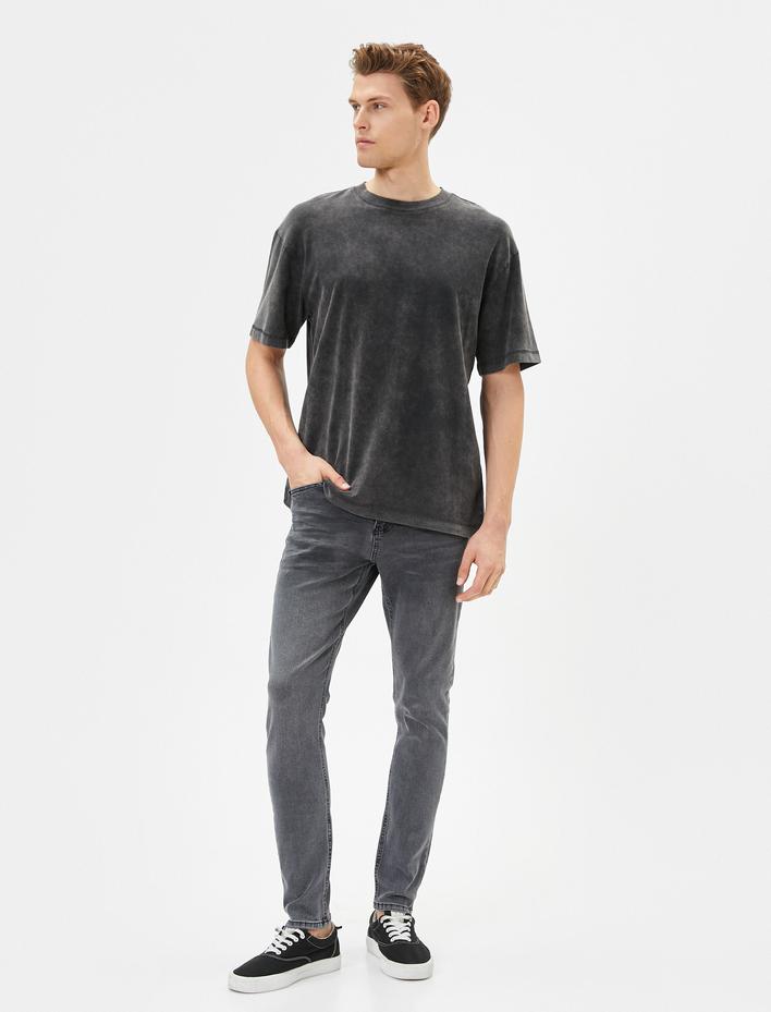  Skinny Fit Kot Pantolon - Michael Jean