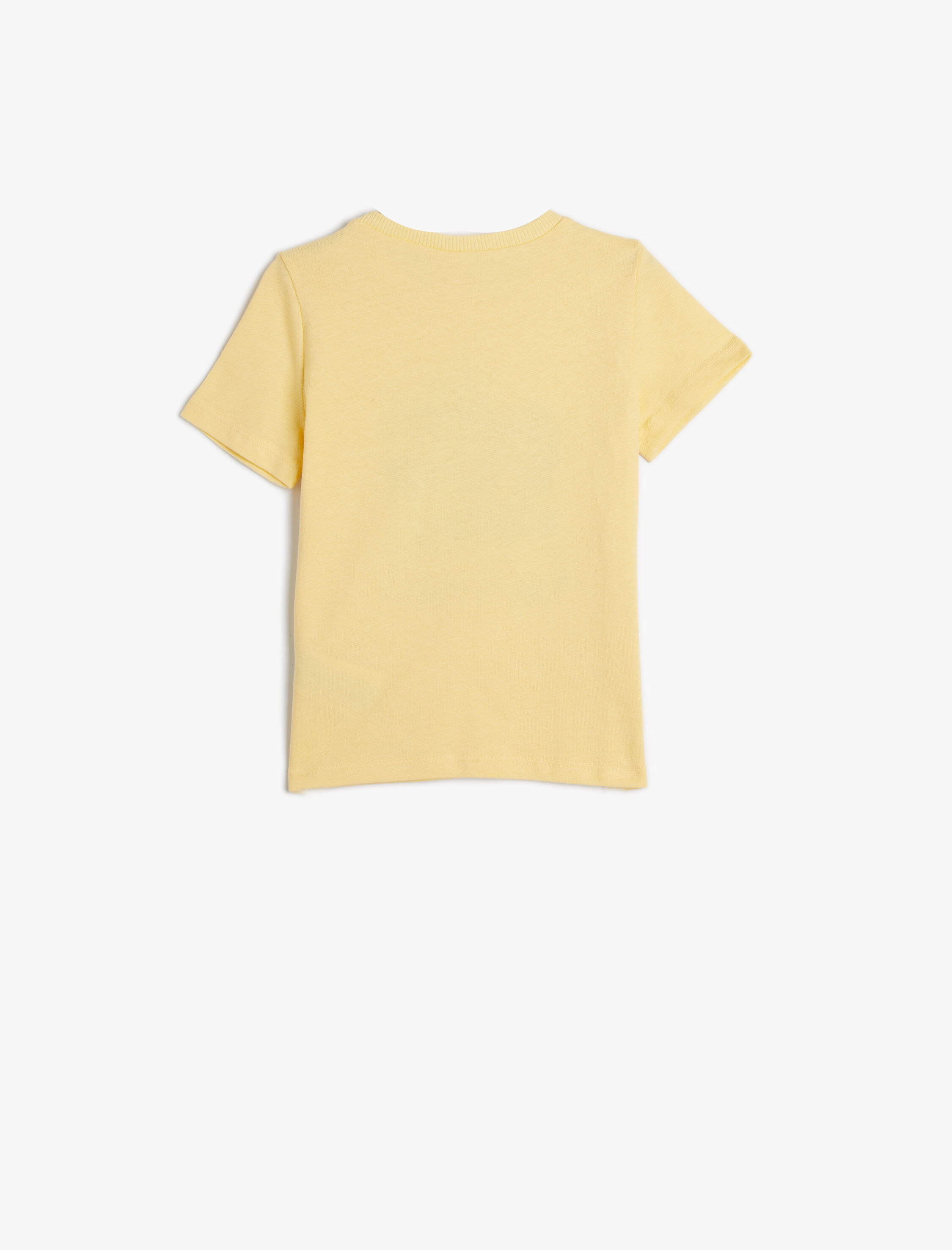  Erkek Bebek Tişört Kısa Kollu Bisiklet Yaka Yaz Temalı Baskı Detaylı Pamuklu