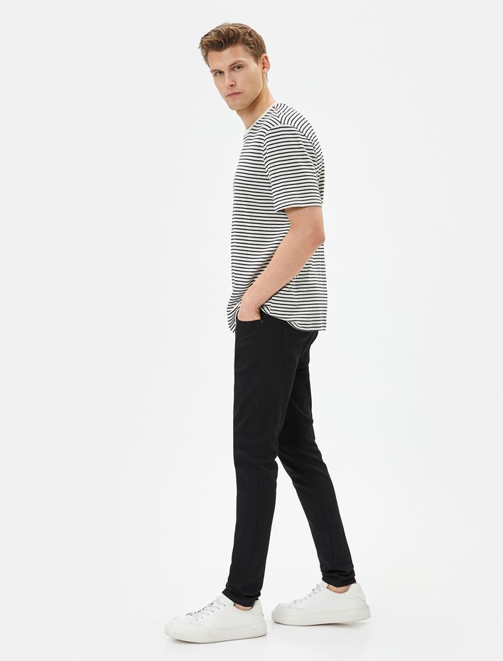  Skinny Fit Kot Pantolon - Michael Jean