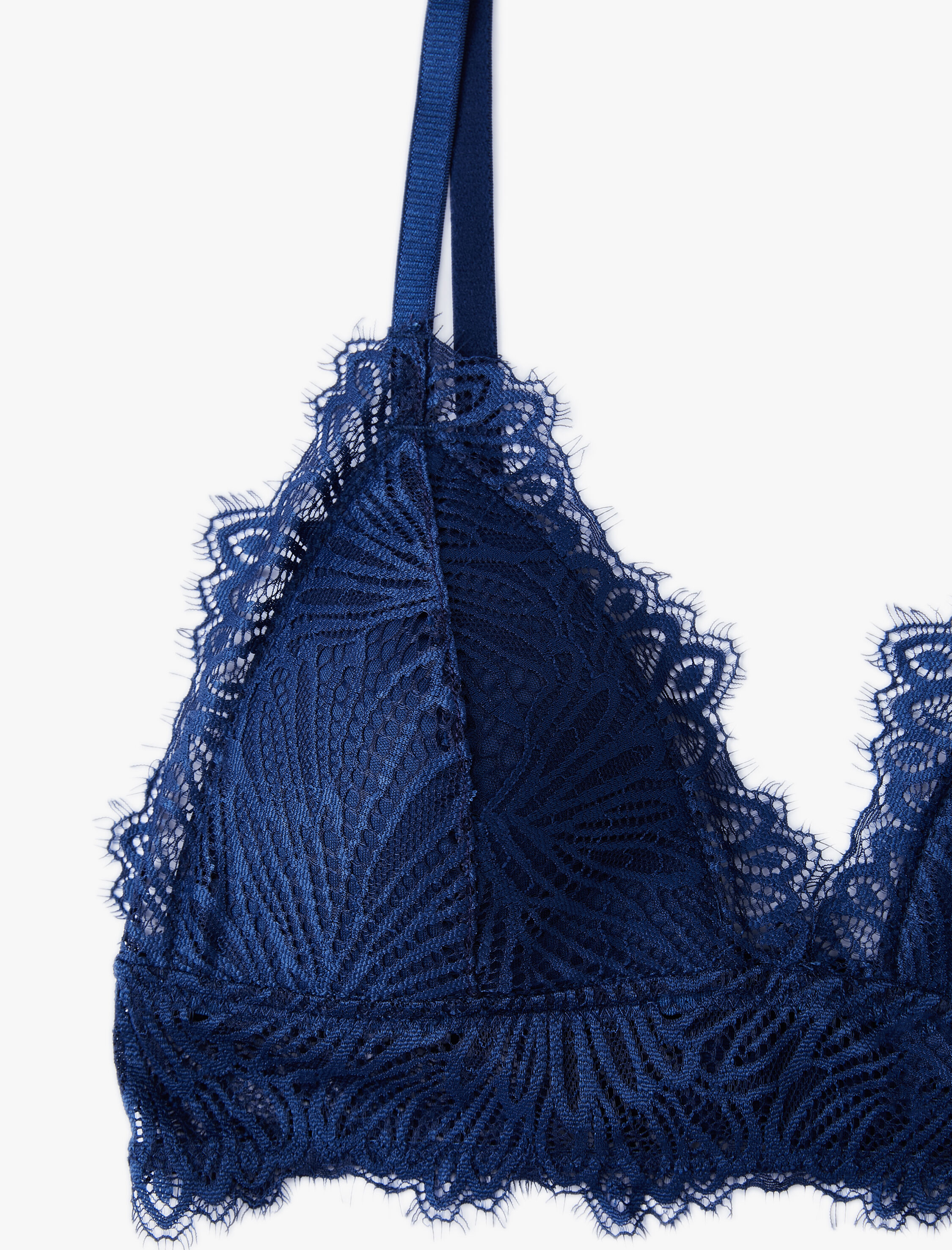   Dantelli Bralet Dolgusuz Balensiz Kaplı