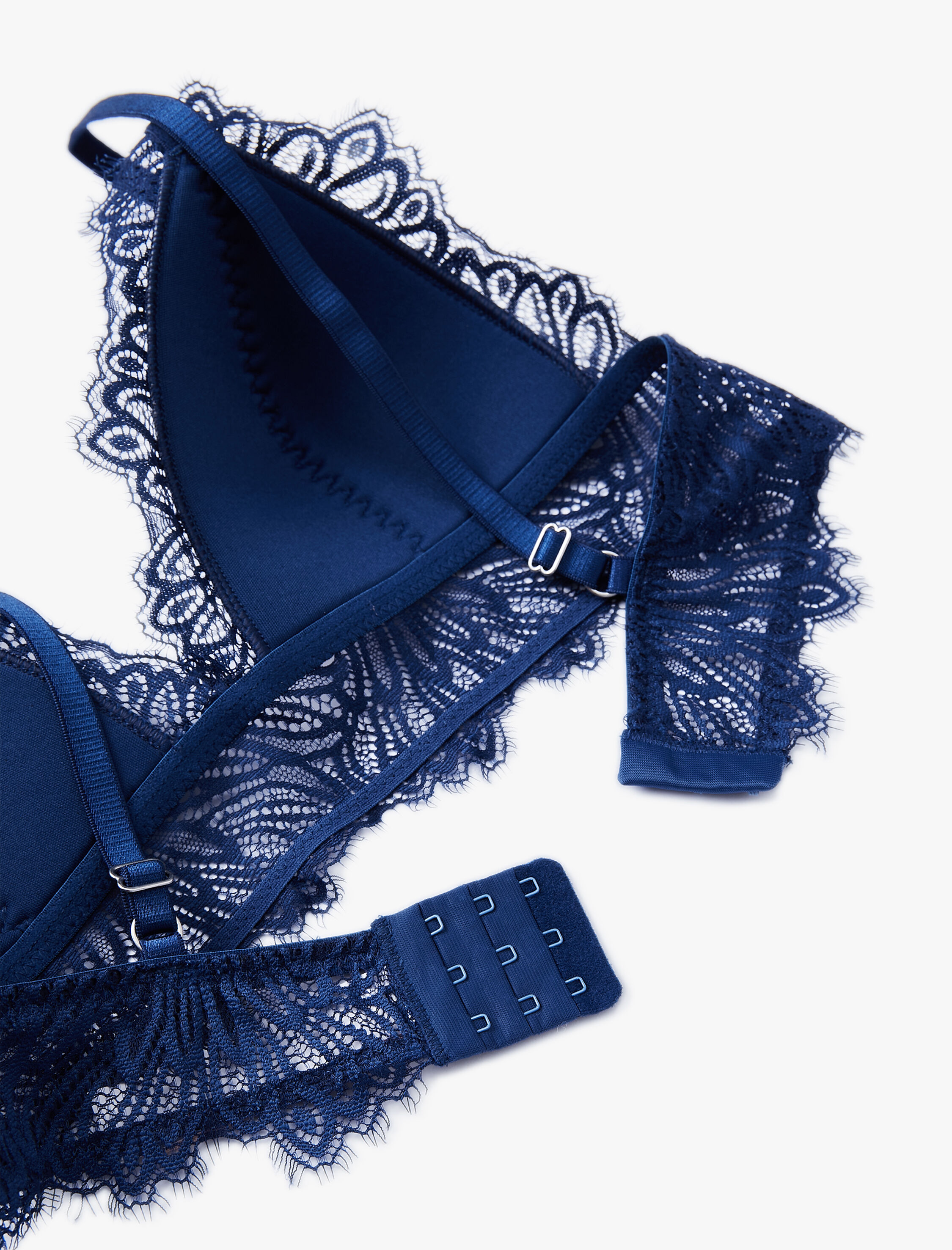   Dantelli Bralet Dolgusuz Balensiz Kaplı