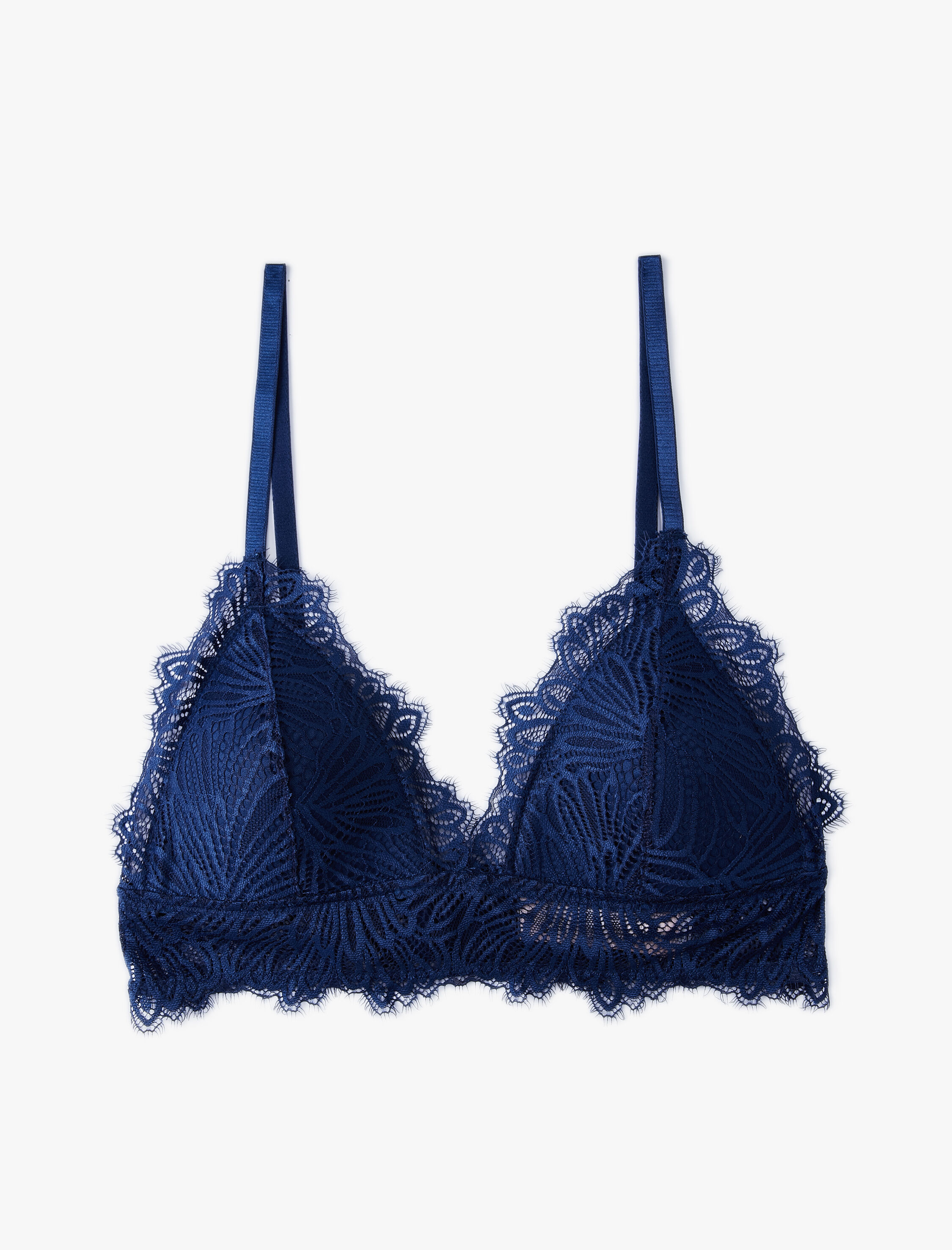   Dantelli Bralet Dolgusuz Balensiz Kaplı