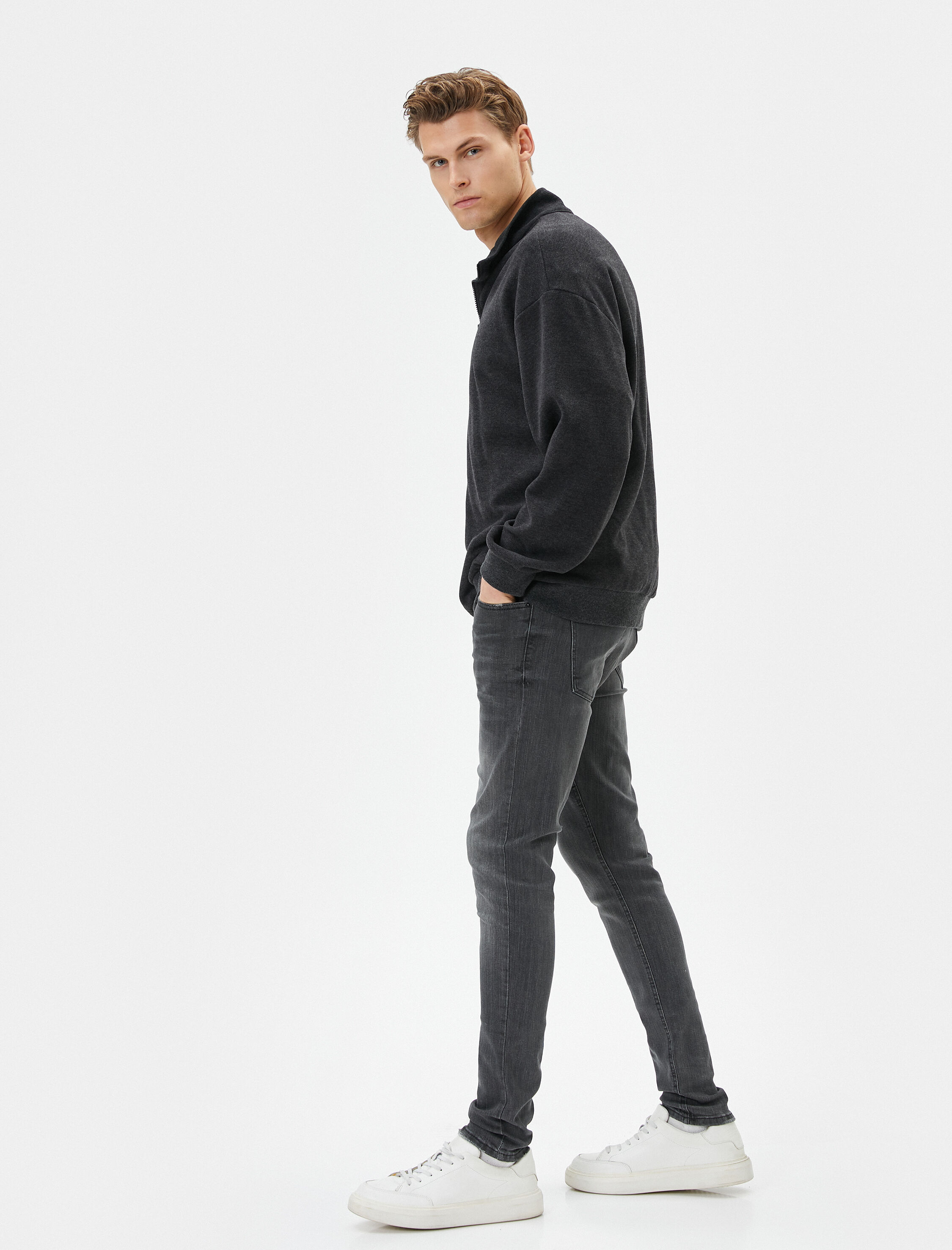   Skinny Fit Kot Pantolon - Michael Jean