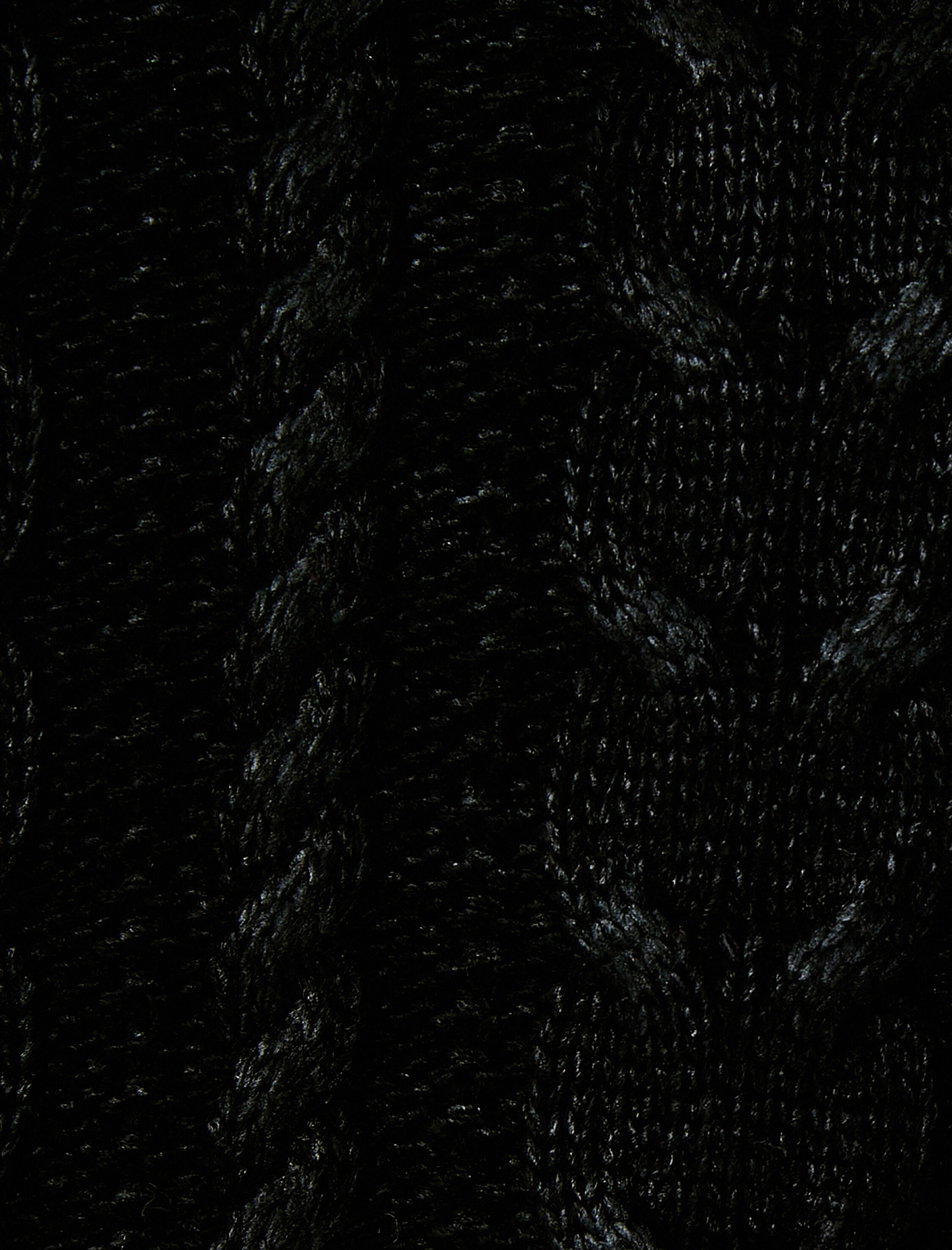   Crop Kazak Örgü Bisiklet Yaka Saç Örgüsü Dokulu