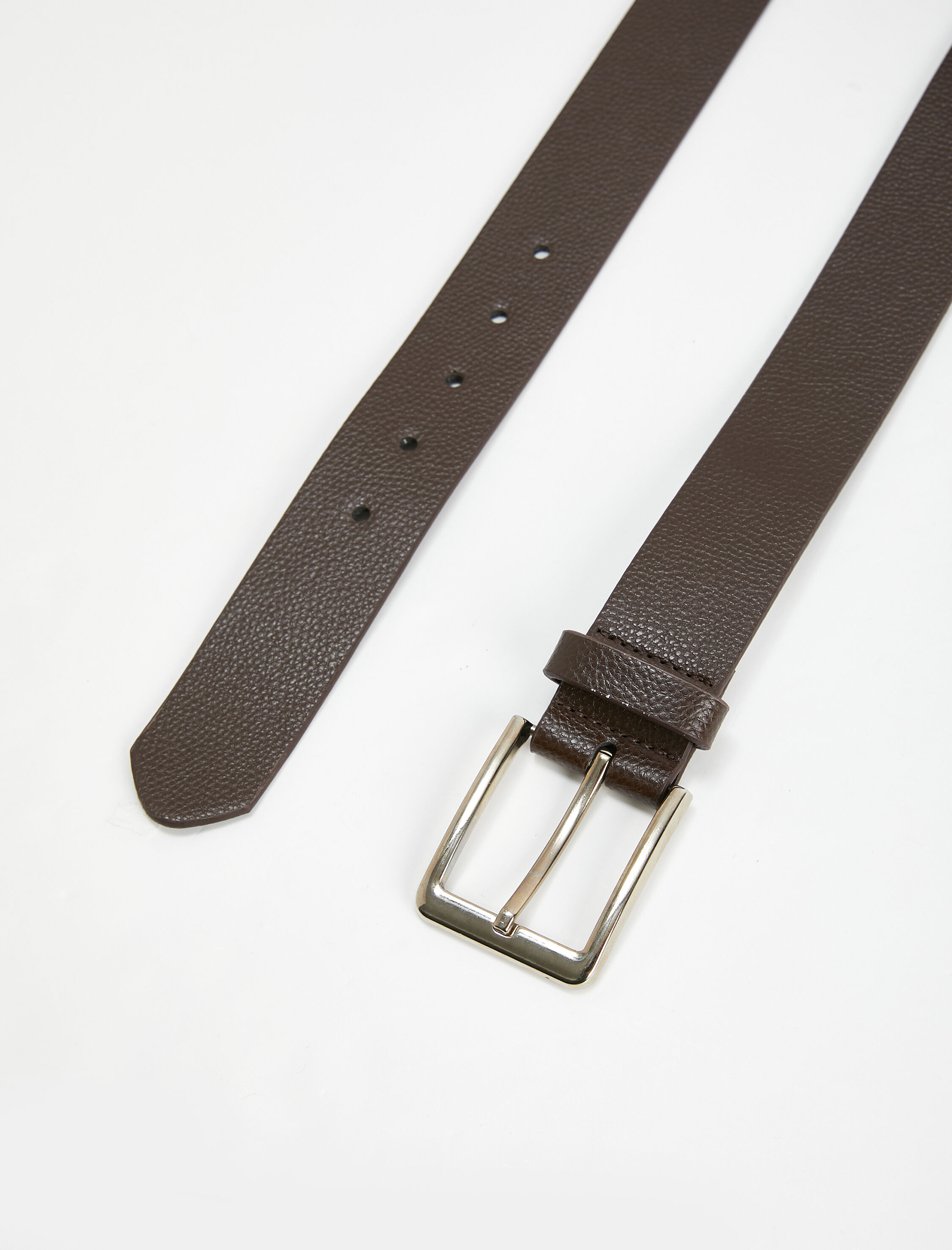  Erkek Kemer Deri Görünümlü Metal Toka Detaylı