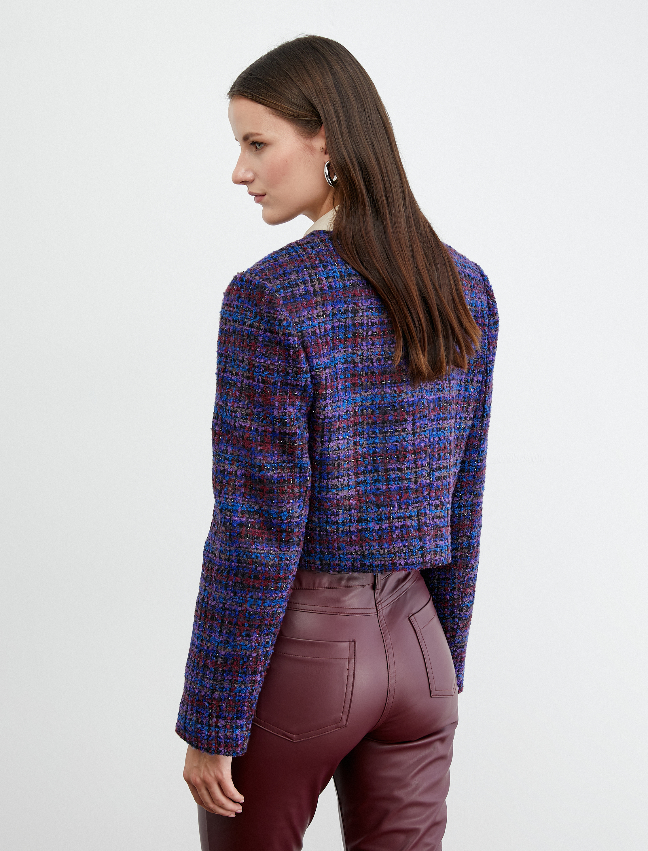   Tuba Ünsal X Koton - Simli Tüvit Ceket