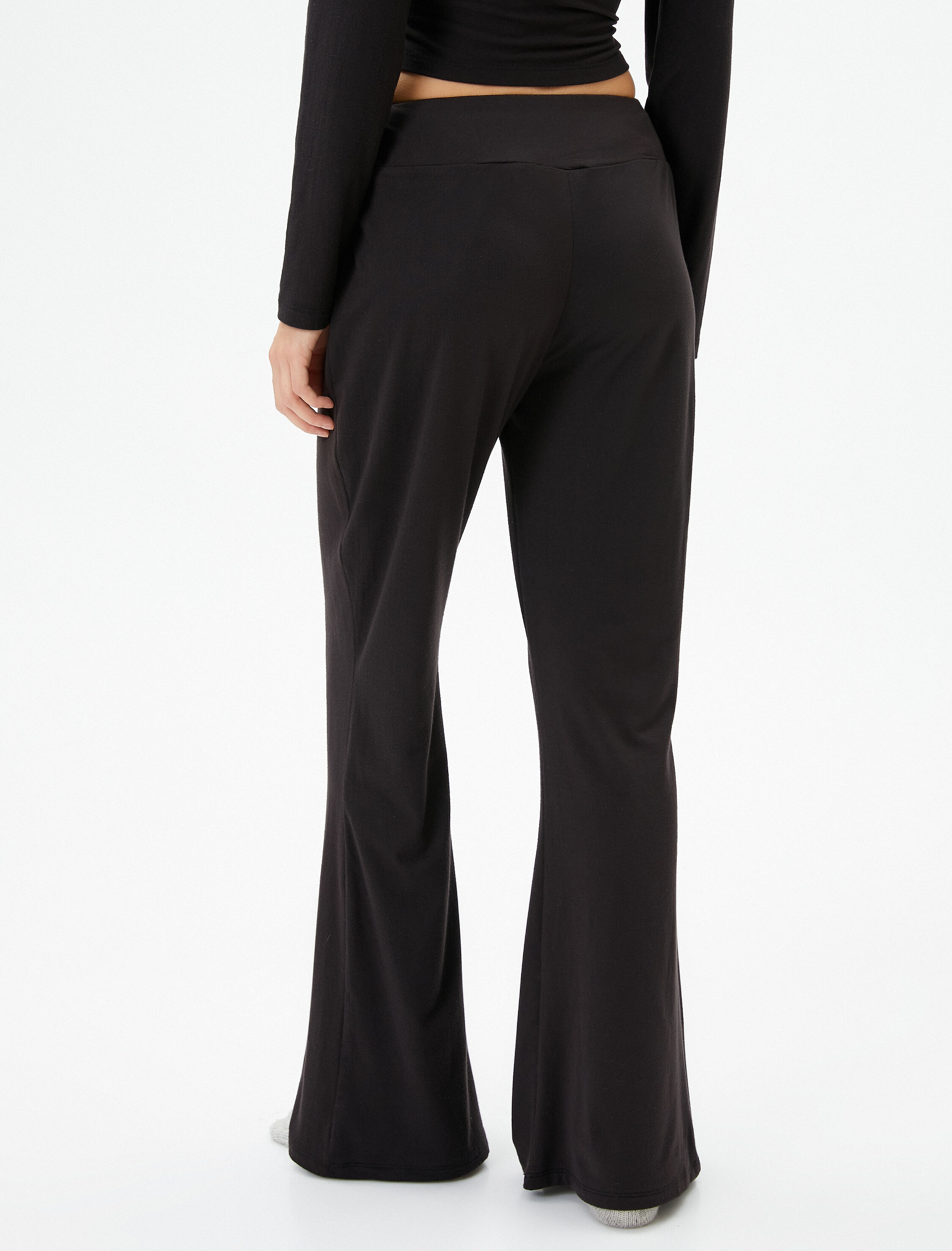   Pijama Altı İspanyol Paça Beli Lastikli