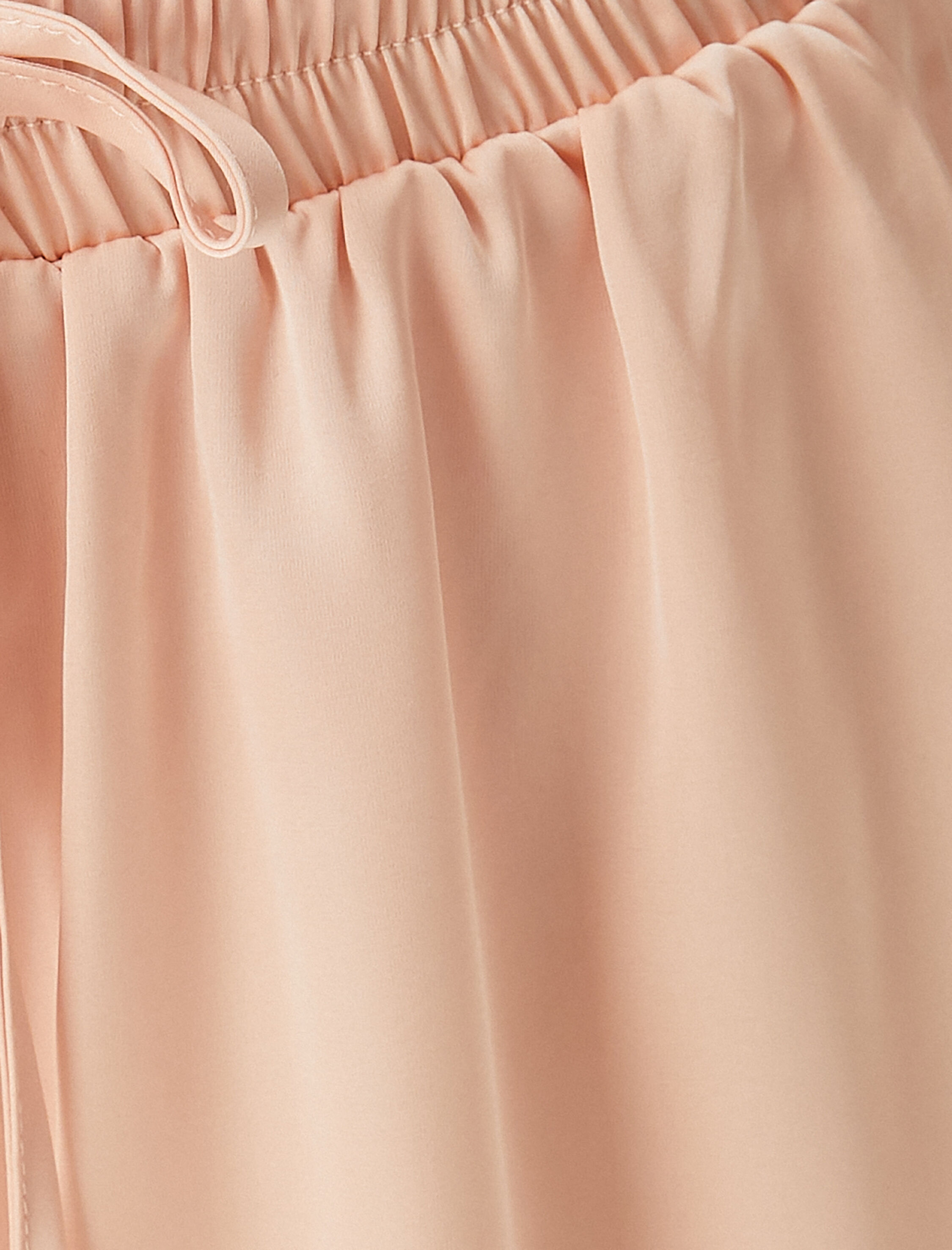   Şort Pijama Altı Beli Bağcıklı
