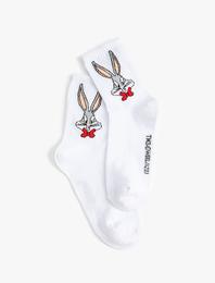 Bugs Bunny Soket Çorap Lisanslı Desenli