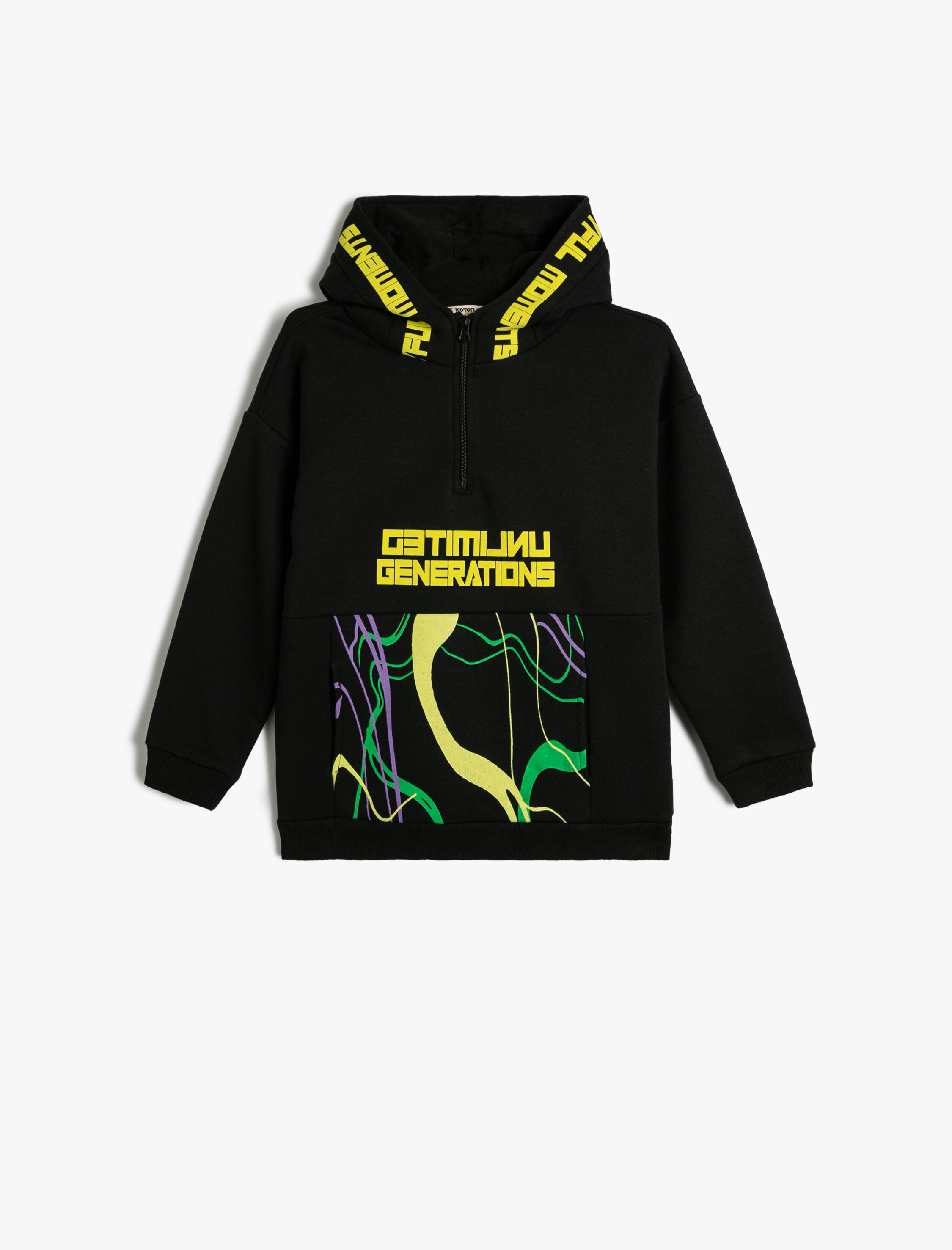 Off white hoodie firetape online