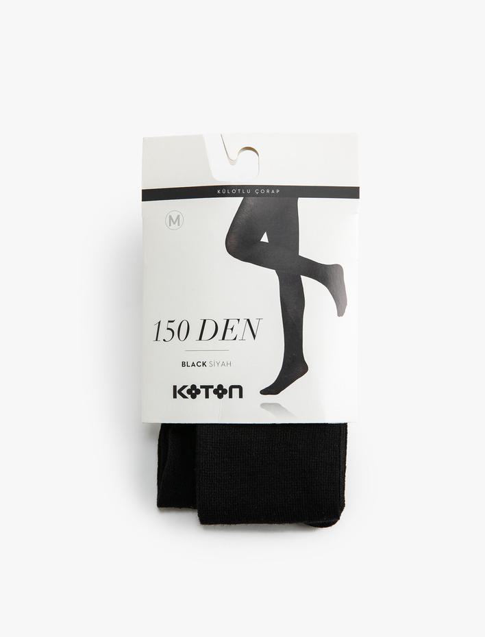Kadın Külotlu Çorap 150 Den Pamuk Karışımlı