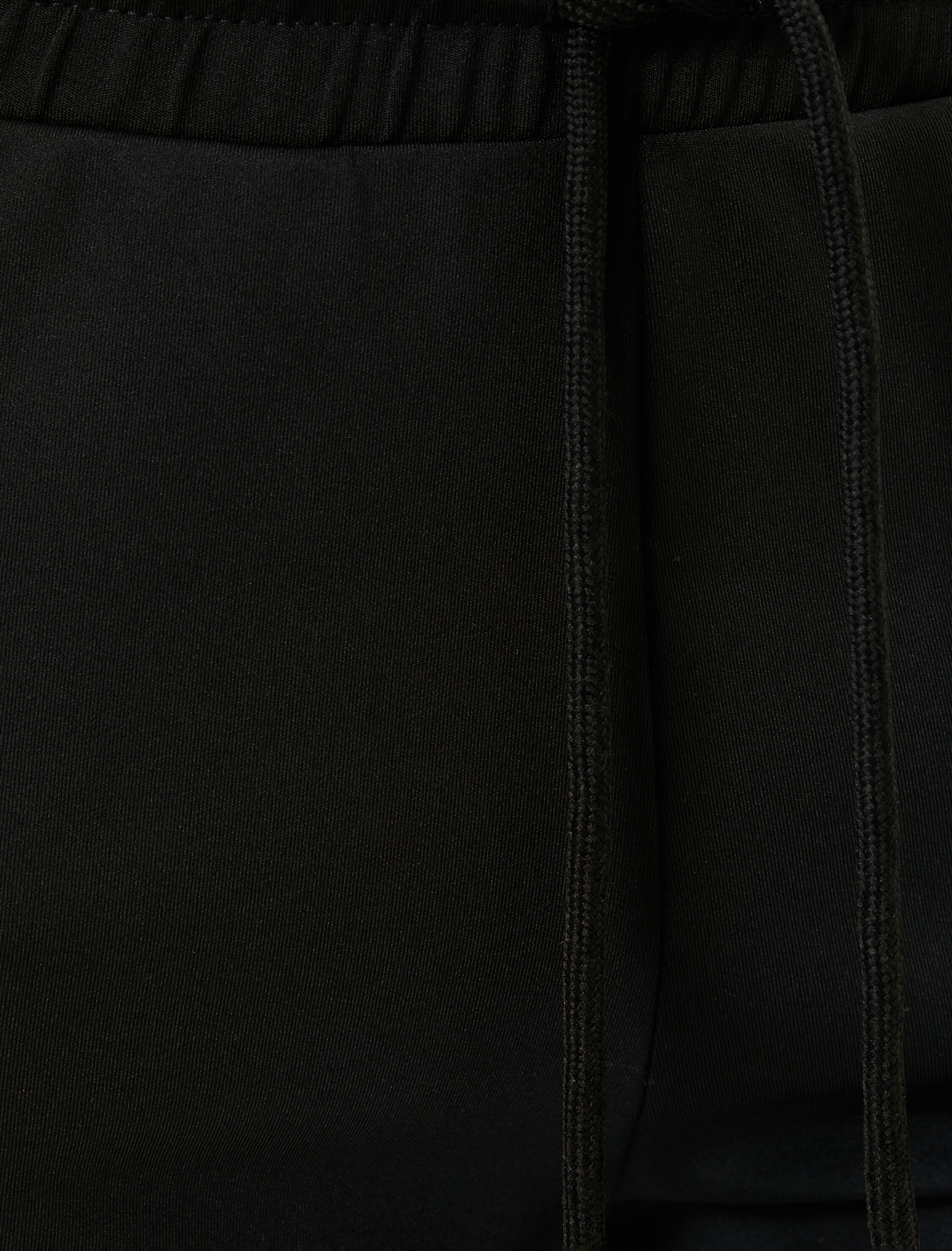   Spor Jogger Eşofman Altı Yüksek Bel Beli Bağlamalı Cepli