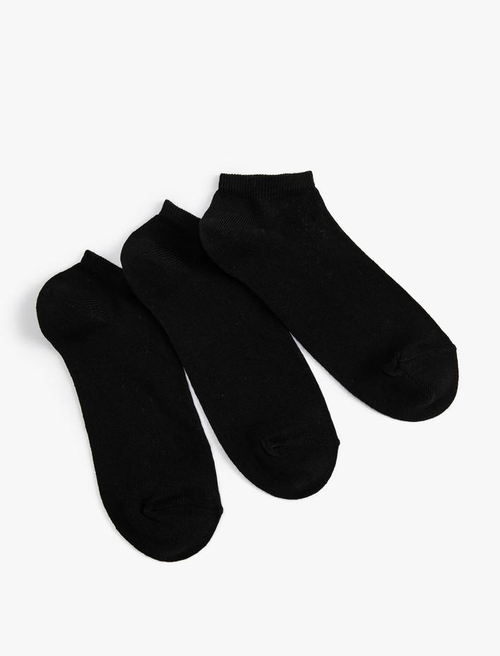 Kadın Basic 3'lü Patik Çorap Seti
