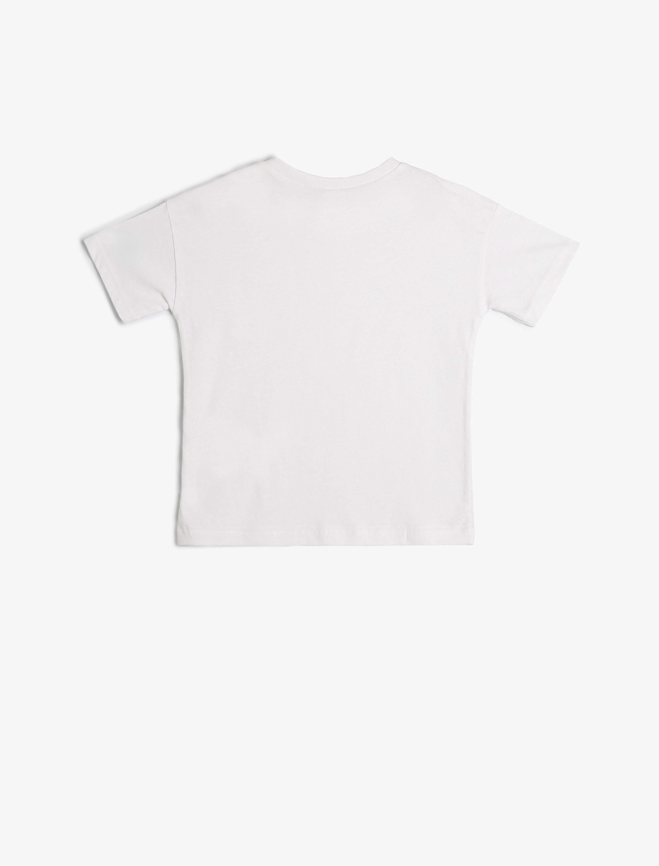  Erkek Bebek Basic Tişört Kısa Kollu Cep Detaylı Pamuklu