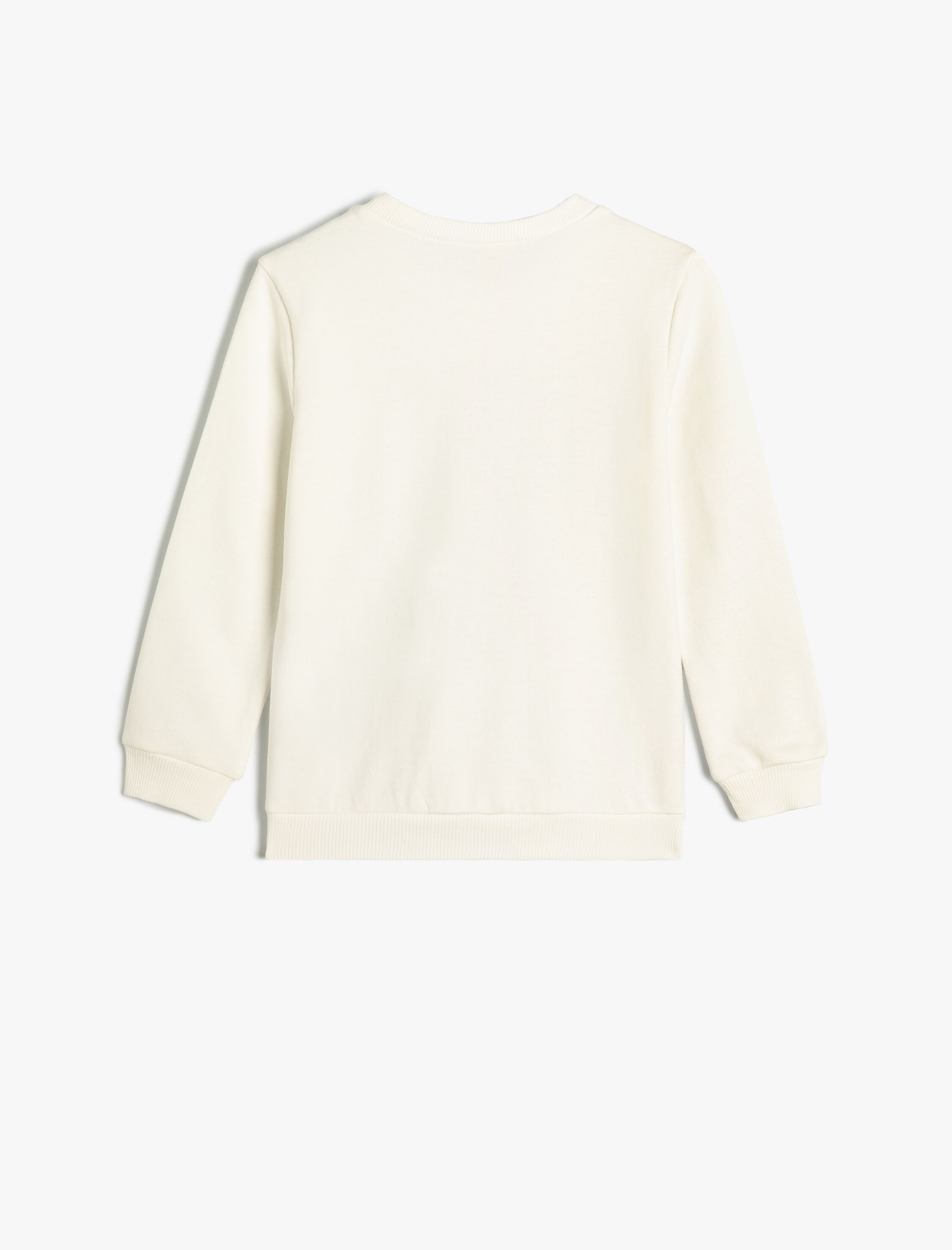 Erkek Bebek Dinozorlu Sweatshirt Bisiklet Yaka Uzun Kollu Pamuklu