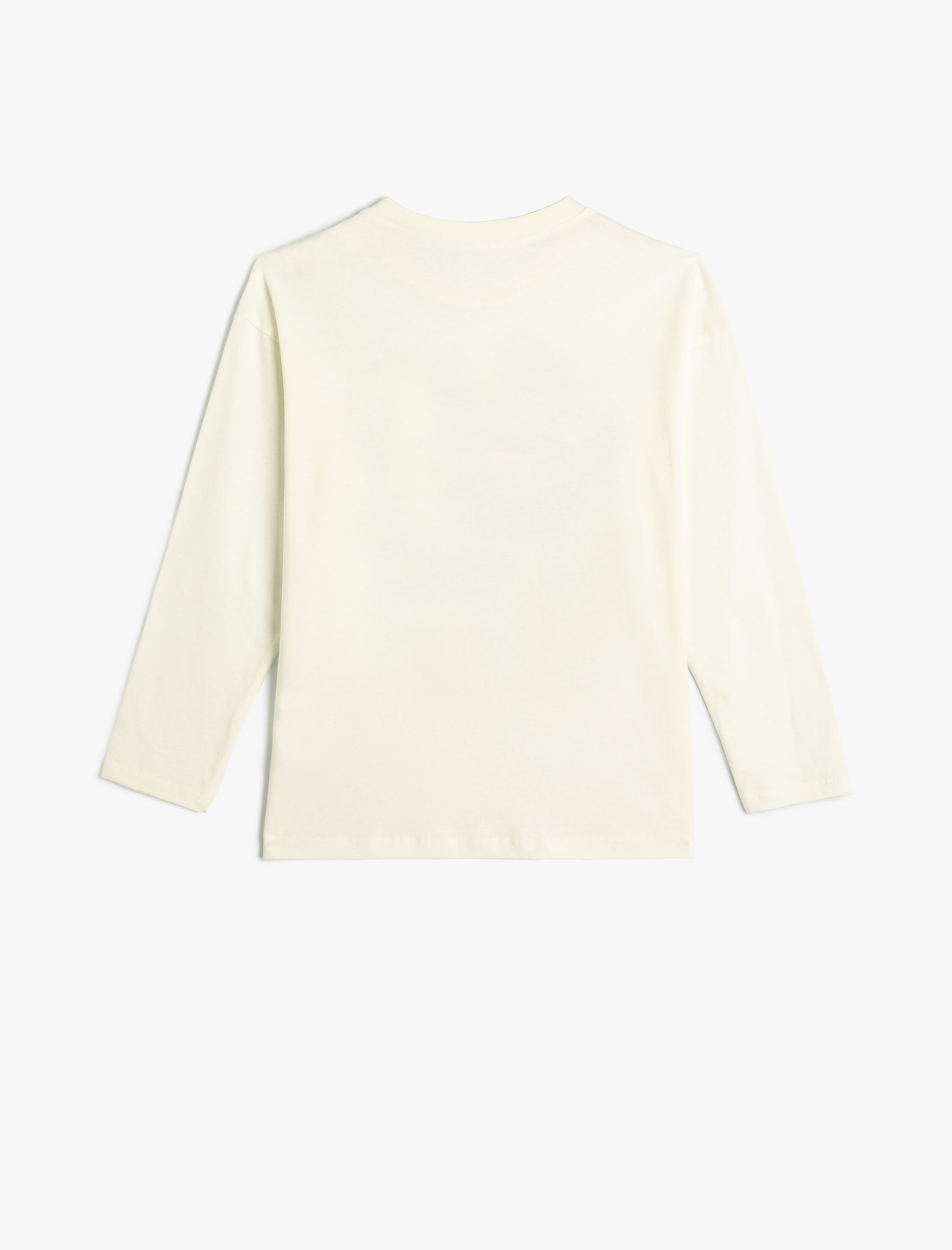  Erkek Çocuk Tişört Uzun Kollu Bisiklet Yaka Kış Temalı Baskılı Pamuklu