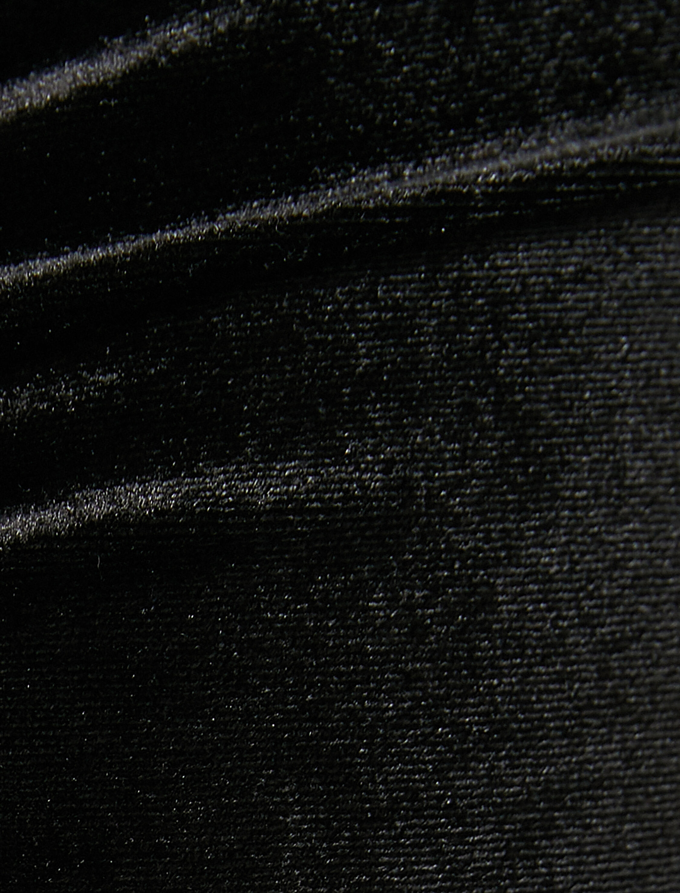   Midi Kadife Etek Boncuk Detaylı Yırtmaçlı Drapeli - El Emeği Koleksiyonu