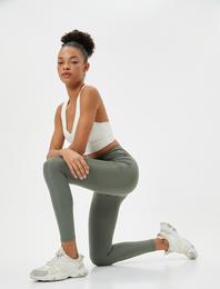 Spor Tayt Yüksek Bel Slim Fit