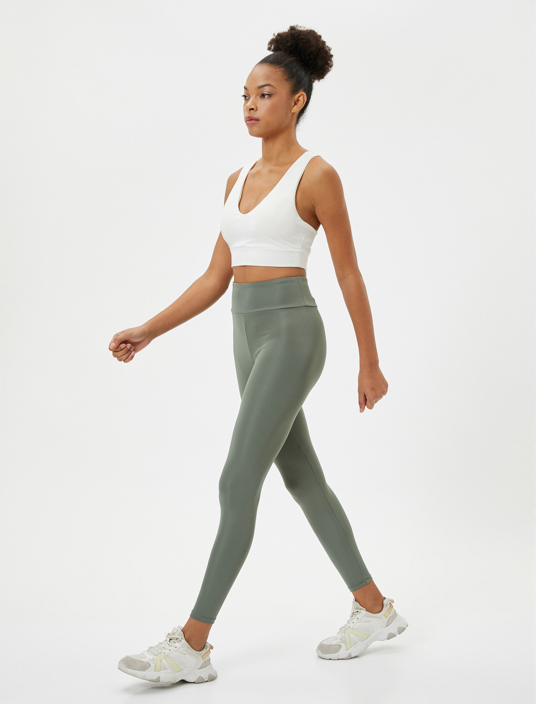   Spor Tayt Yüksek Bel Slim Fit