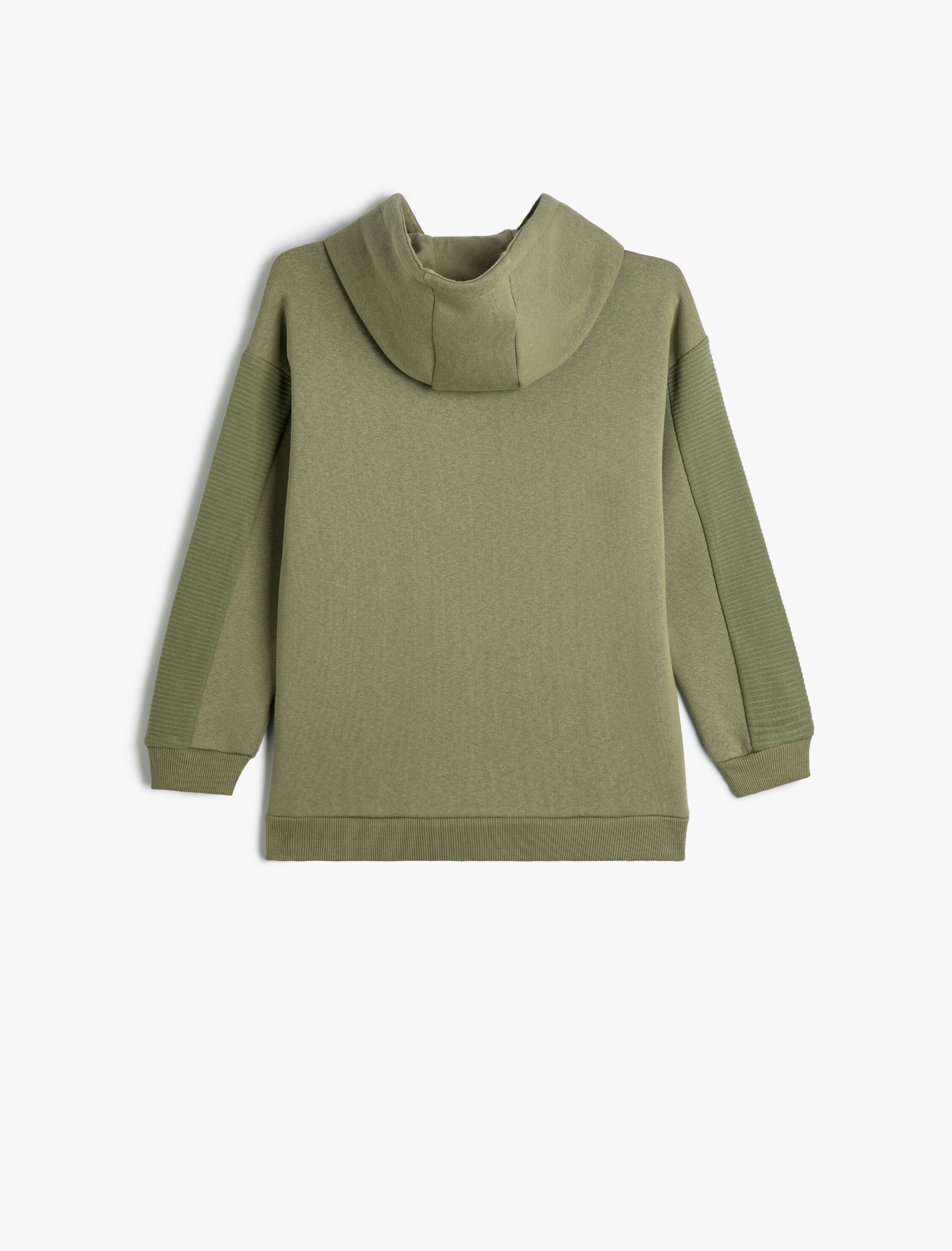  Erkek Çocuk Kapşonlu Sweatshirt Şehir Baskılı Kanguru Cepli Şardonlu Pamuklu