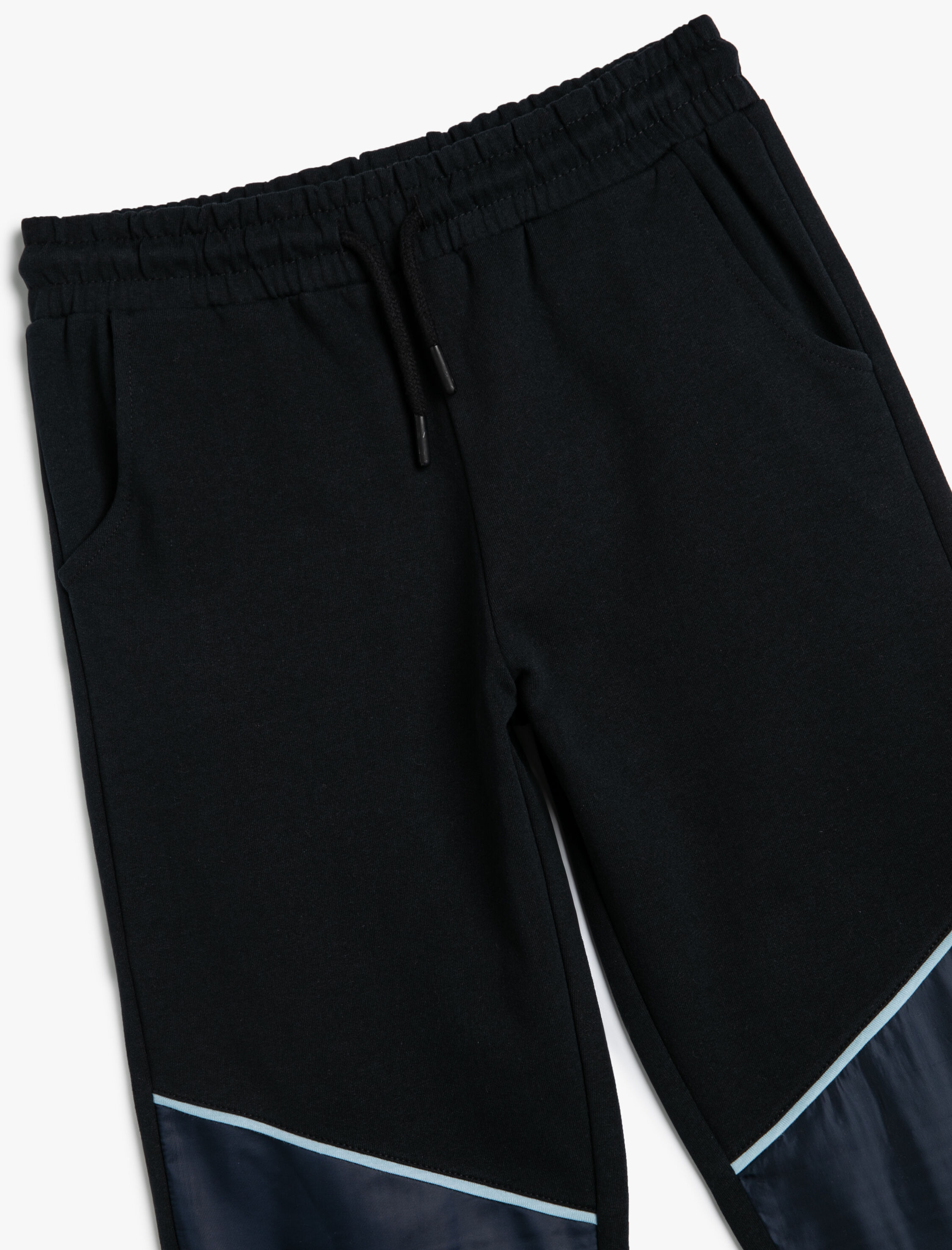  Erkek Çocuk Jogger Eşofman Altı Beli Bağlamalı Pamuklu Şardonlu