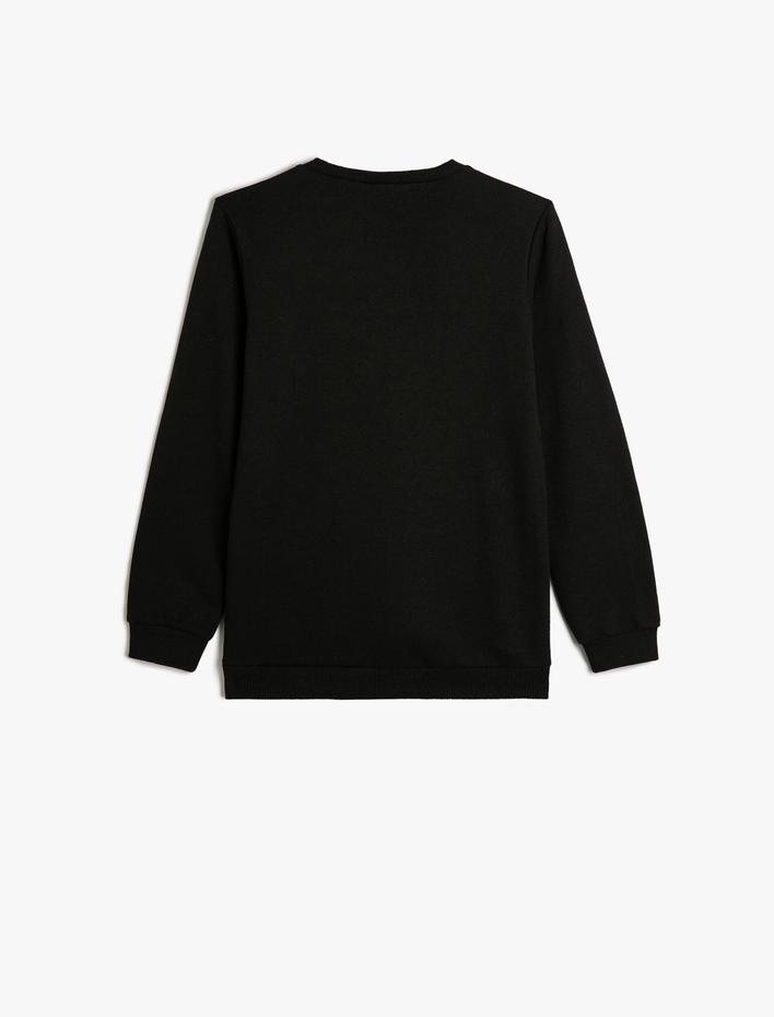 Erkek Çocuk Superman Kapşonlu Sweatshirt Lisanslı Baskılı