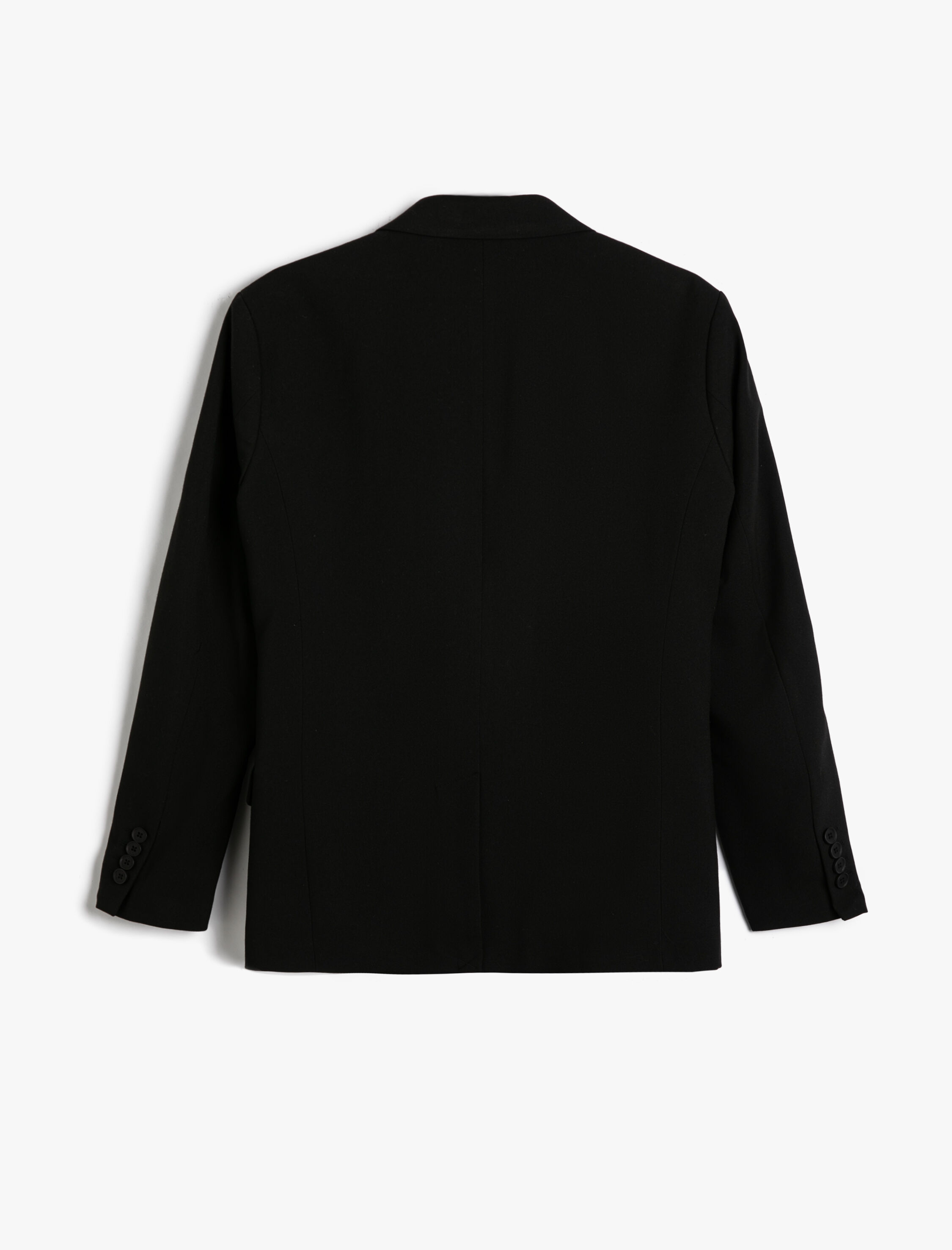   Blazer Ceket Çift Cep Detaylı Düğmeli