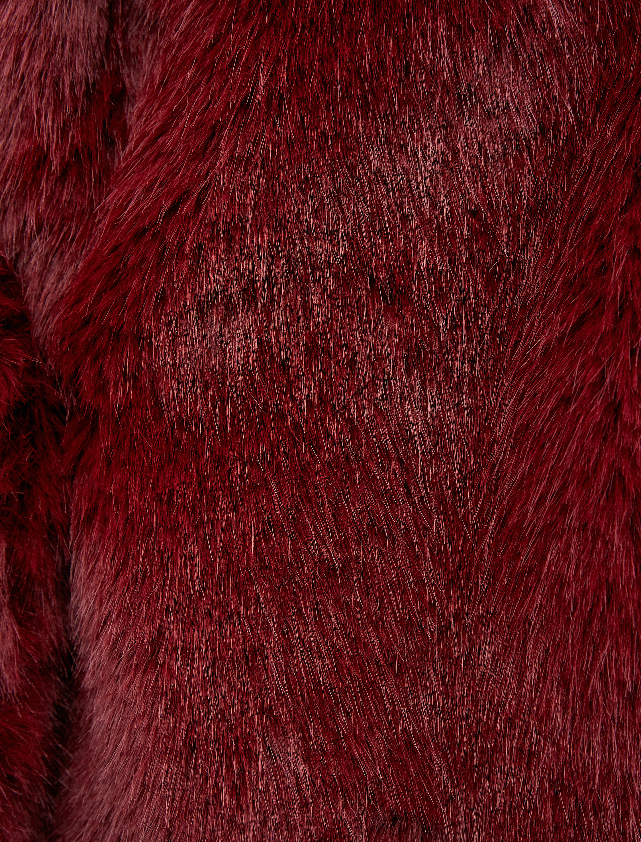   Kısa Peluş Mont Kruvaze Yaka Astarlı