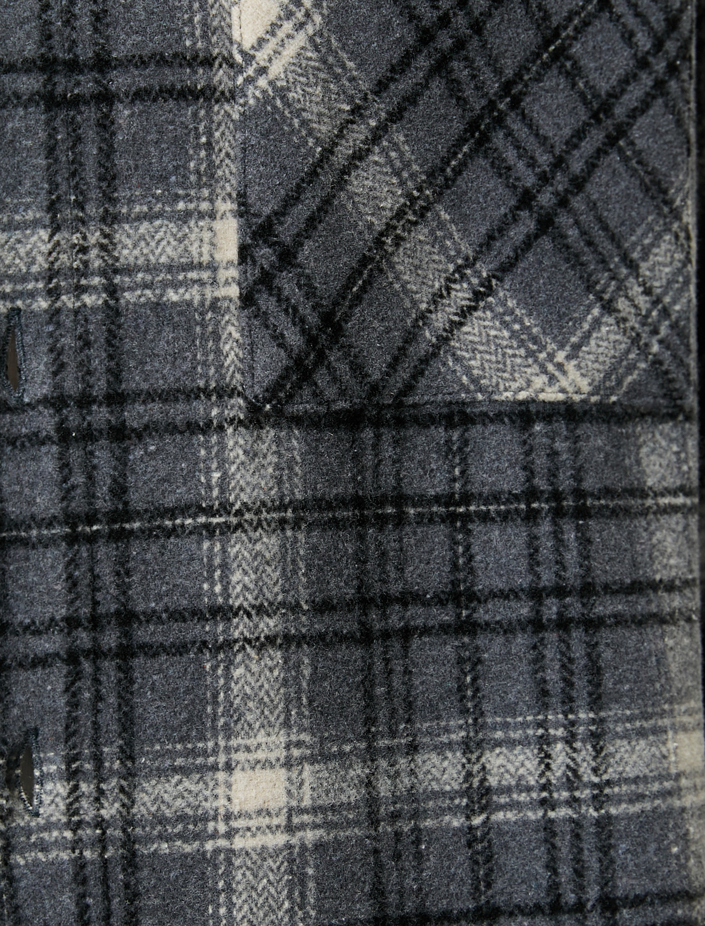   Oduncu Gömleği Cep Detaylı Klasik Yaka Uzun Kollu