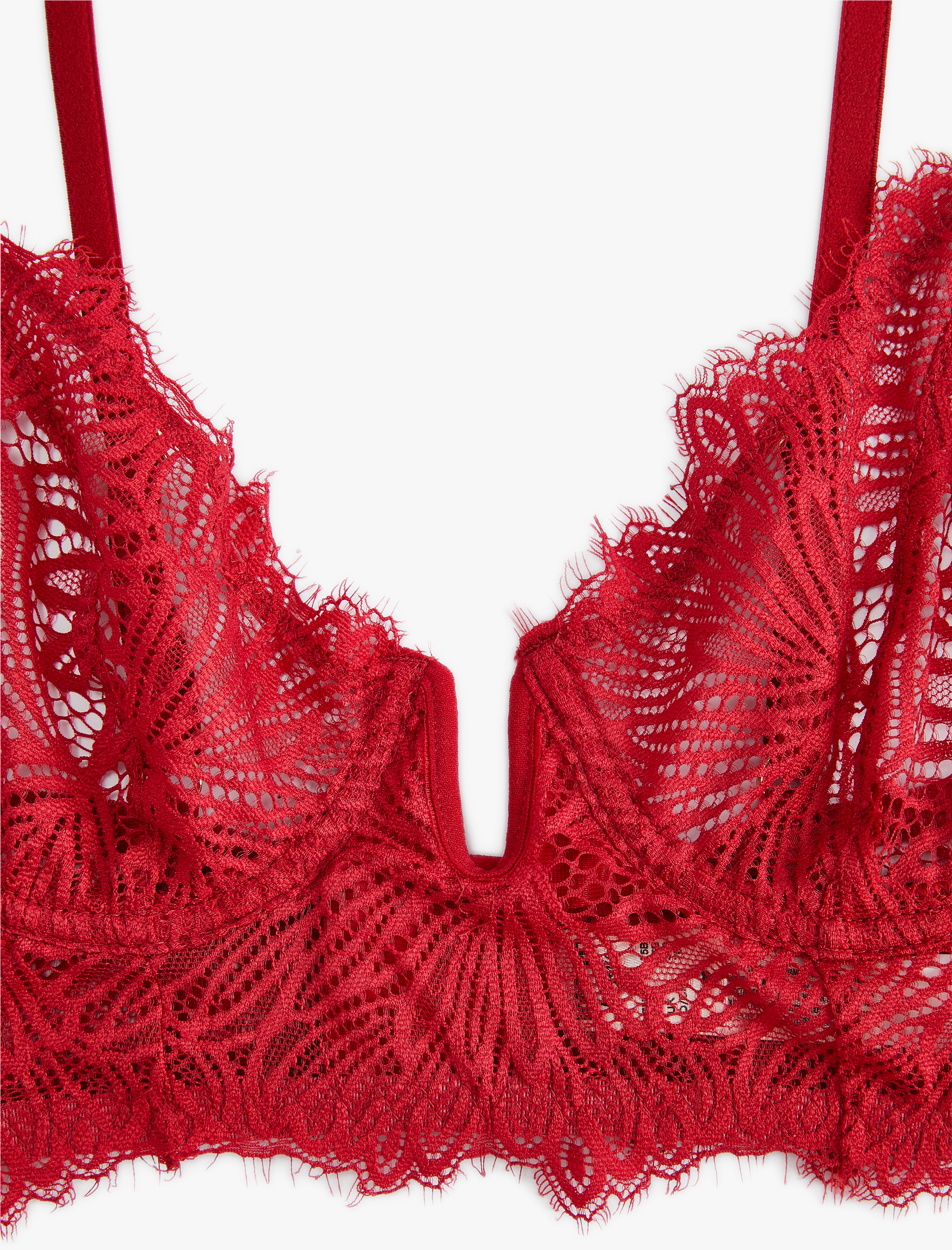   Dolgusuz Dantelli Sütyen Balenli Yılbaşı Temalı