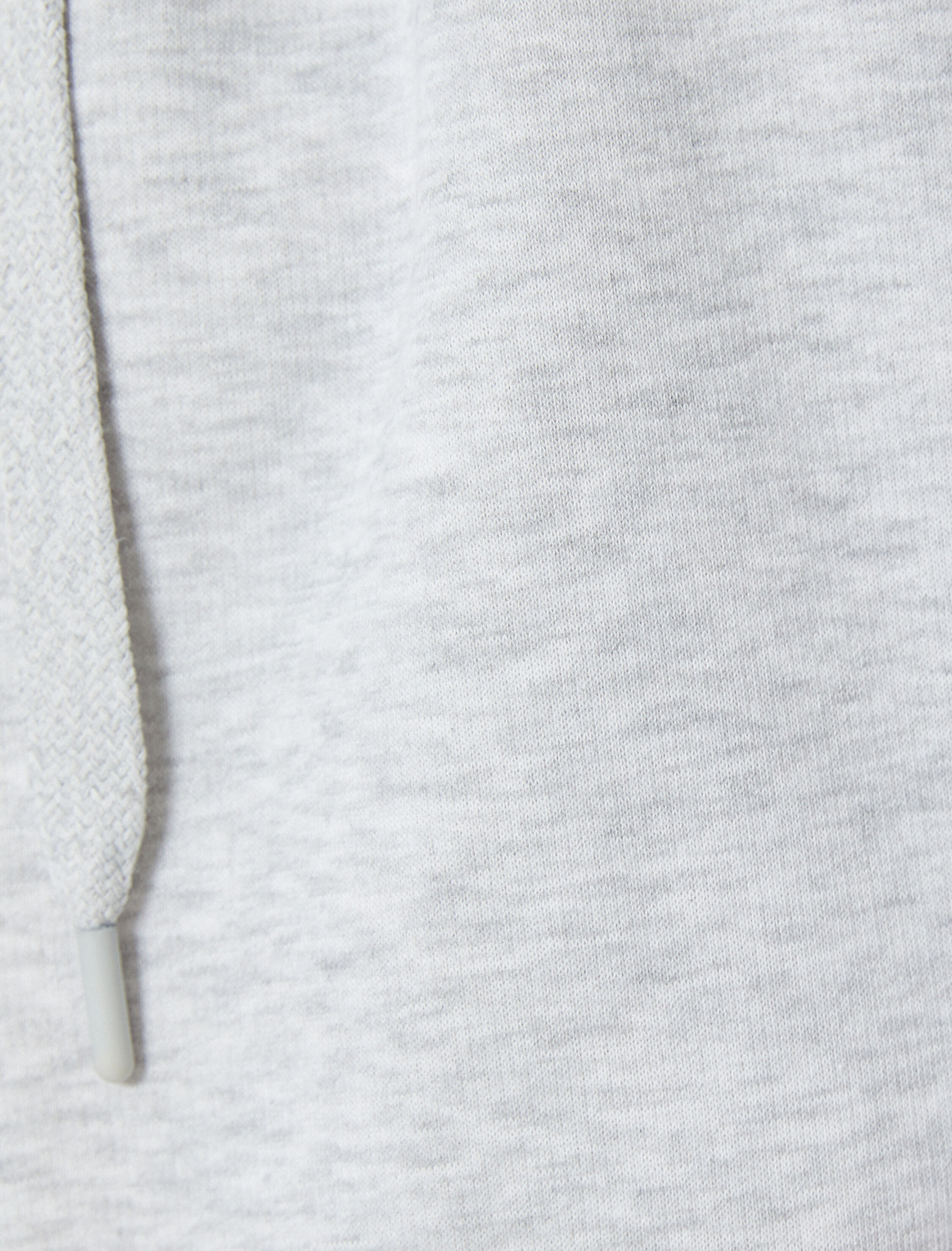   Şardonlu Basic Oversize Fermuarlı Sweatshirt Kapüşonlu Uzun Kanguru Cepli