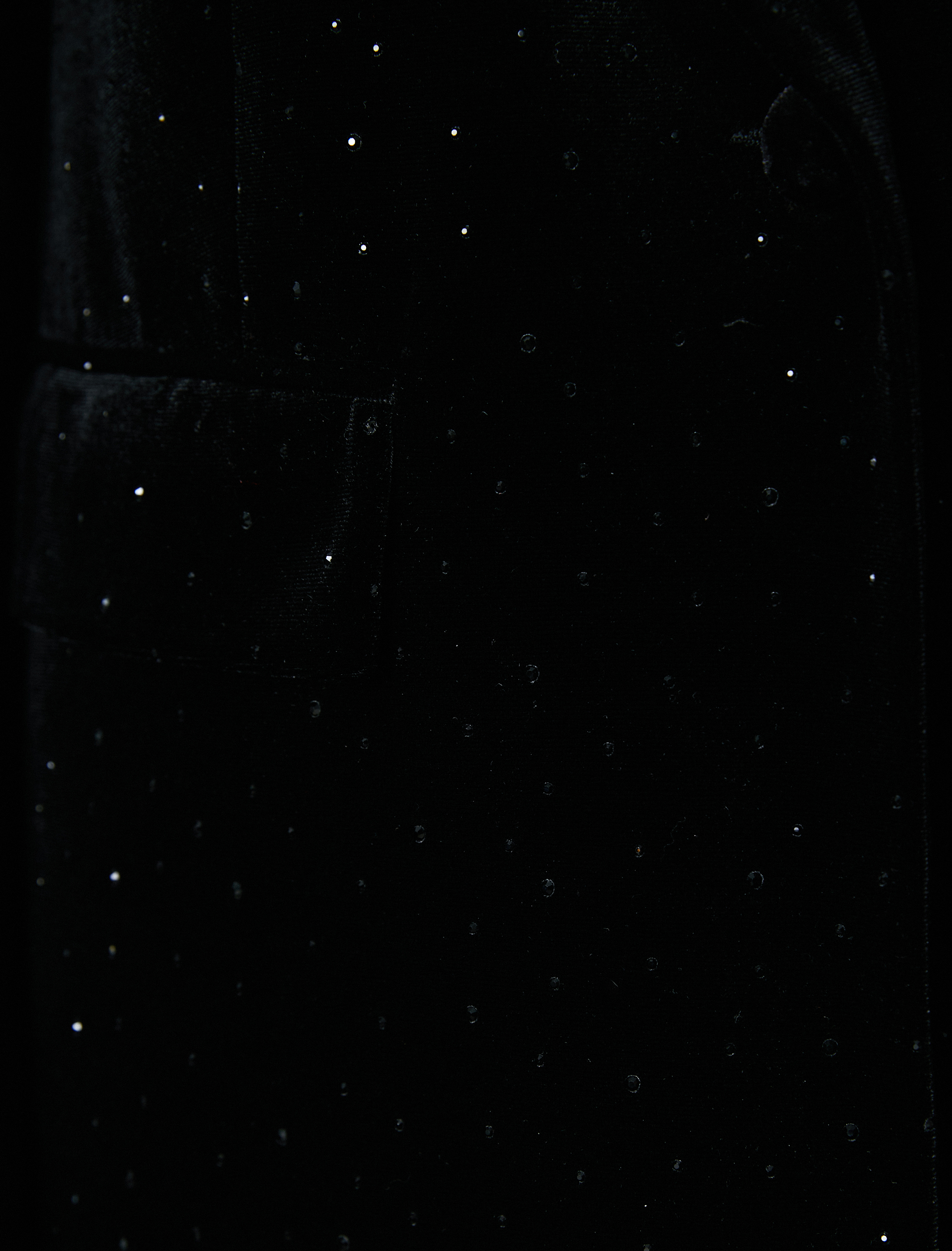   Kadife Blazer Ceket Parlak Taş İşlemeli - El Emeği Koleksiyonu