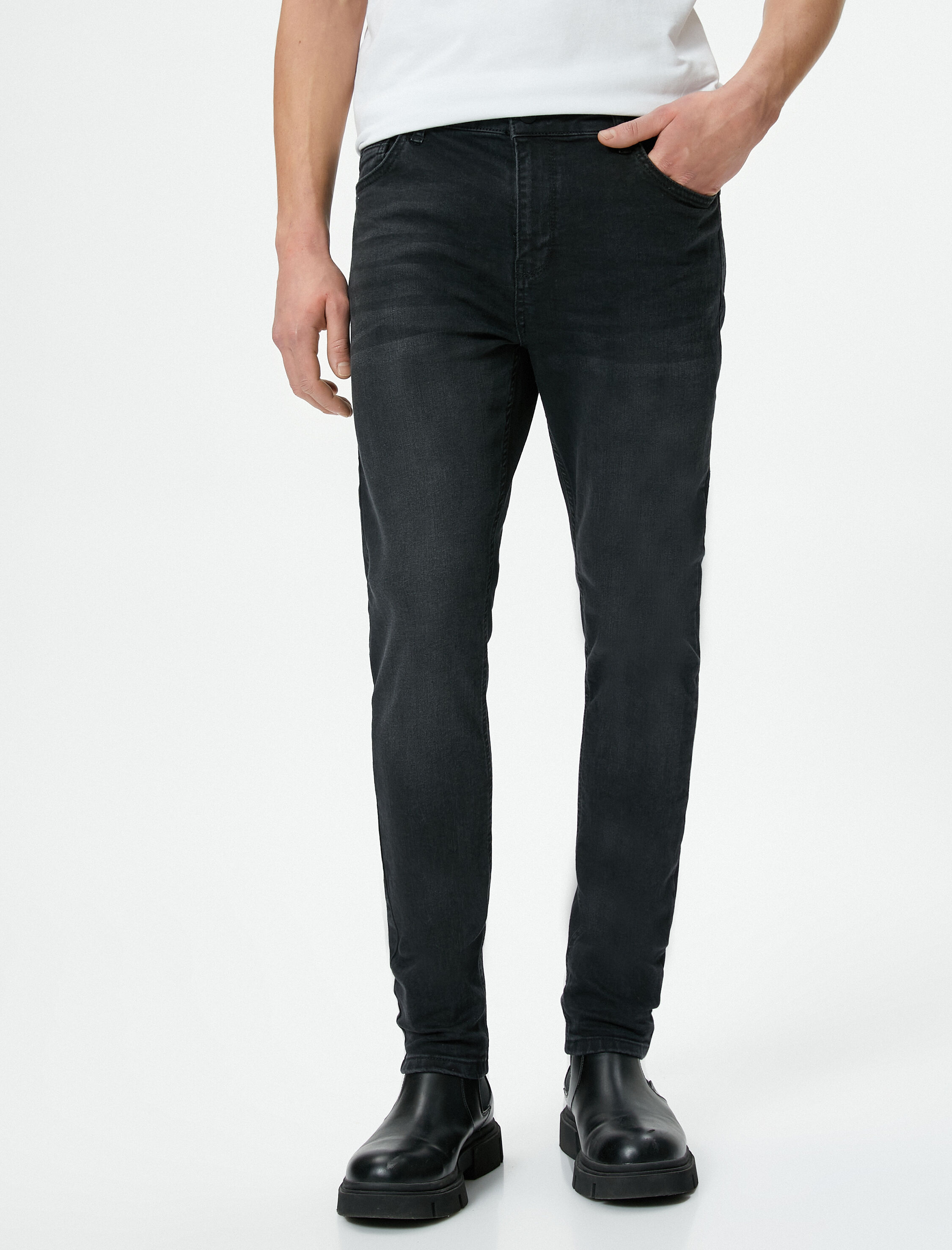 Skinny Fit Kot Pantolon - Michael Jean
