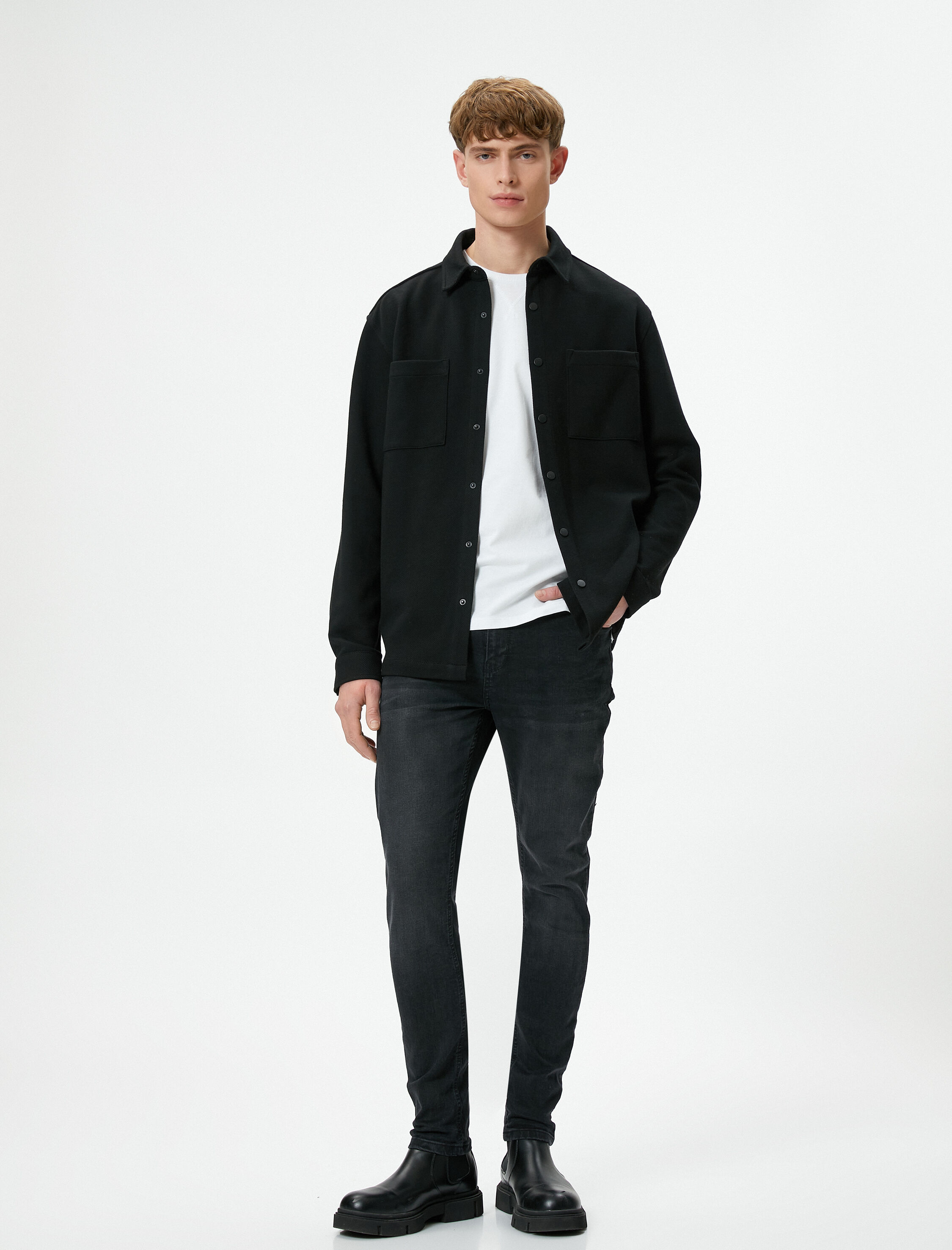 Skinny Fit Kot Pantolon - Michael Jean