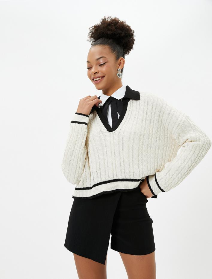  Şort Etek Viskoz Kumaş Karışımlı Normal Bel Dar Kalıp