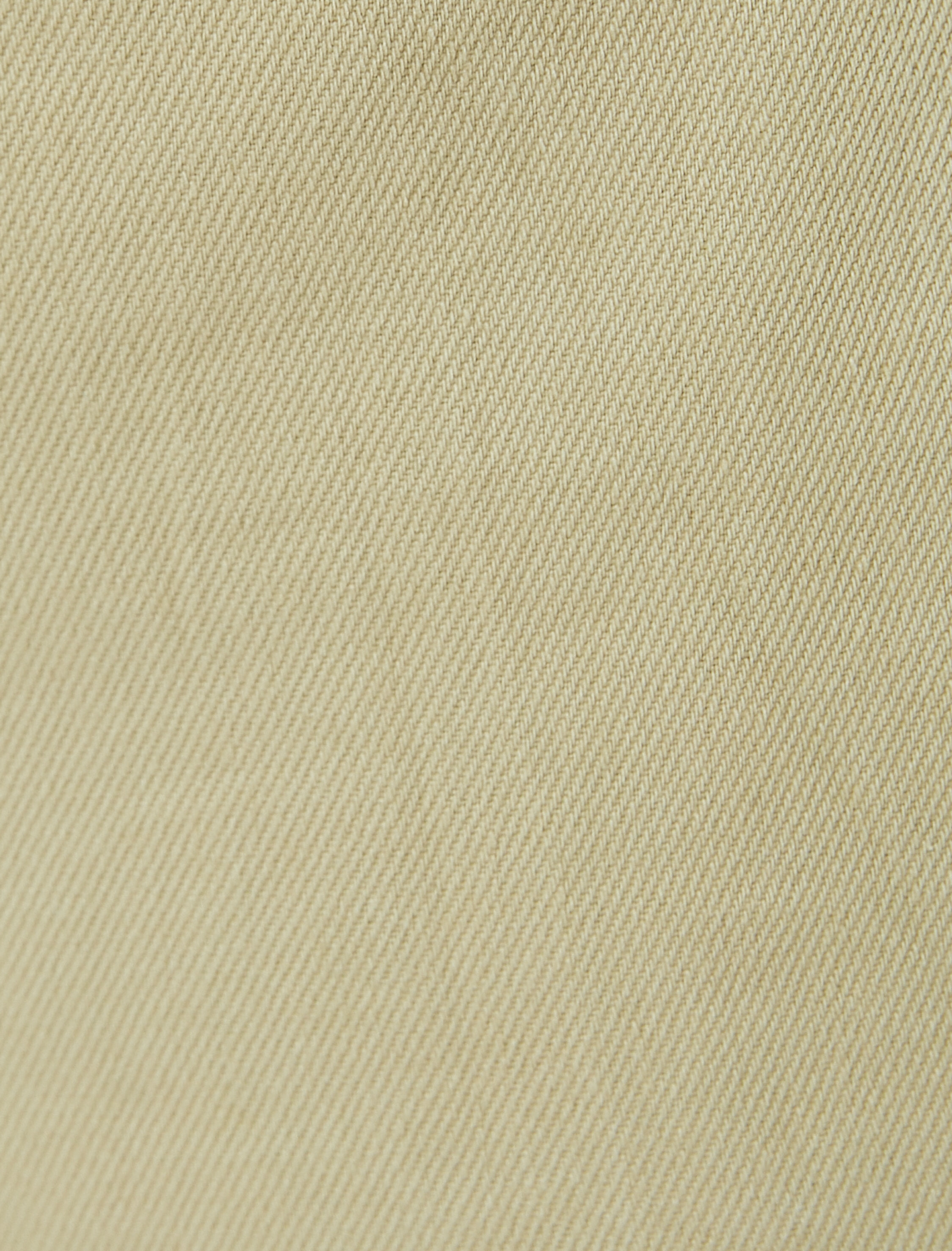   Beli Lastikli Kot Pantolon Yüksek Bel Rahat Kesim Crop Paça Pamuklu Cepli - Baggy Jean