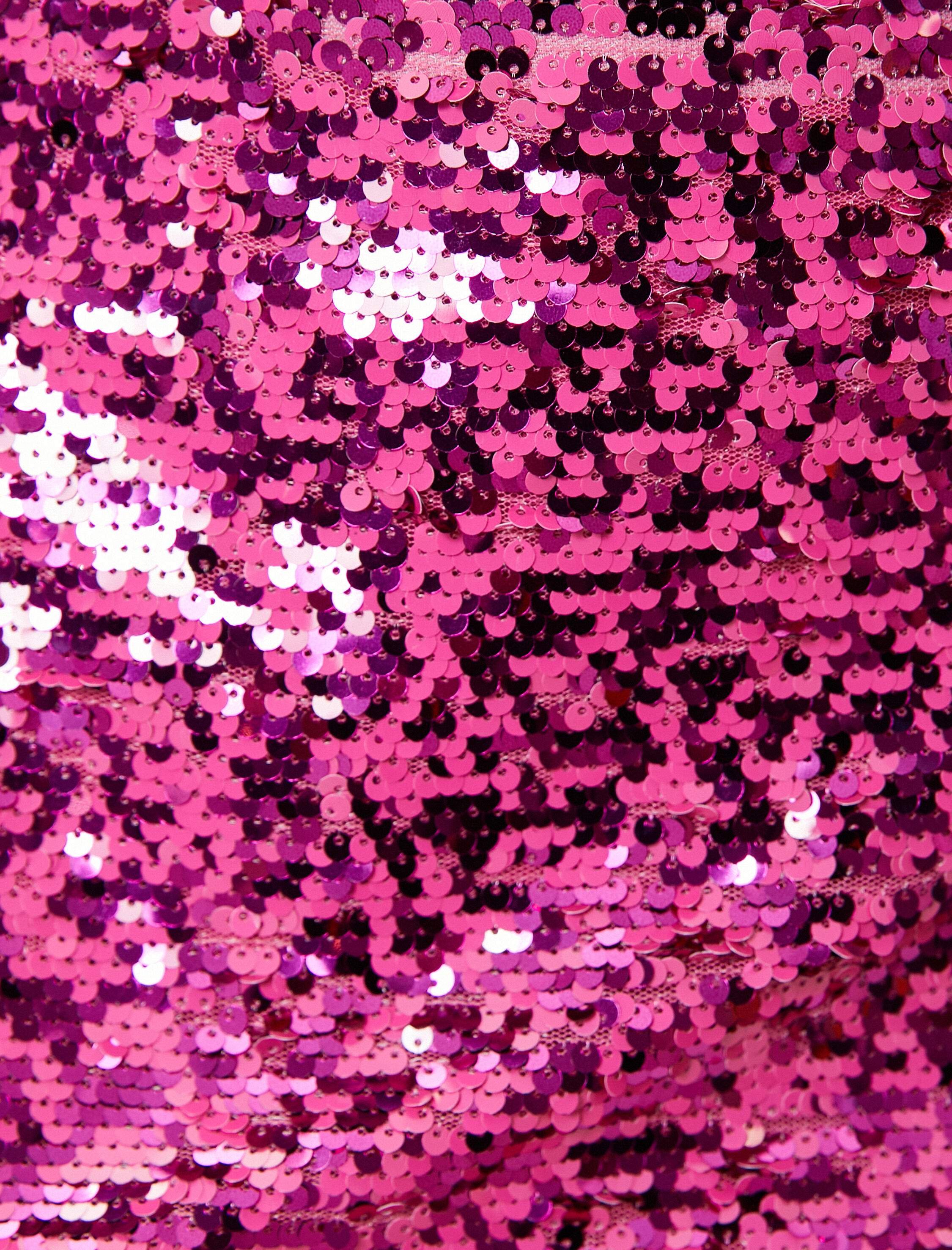   Payetli Pullu Etek Mini Astarlı Standart Bel Slim Fit A Kesim