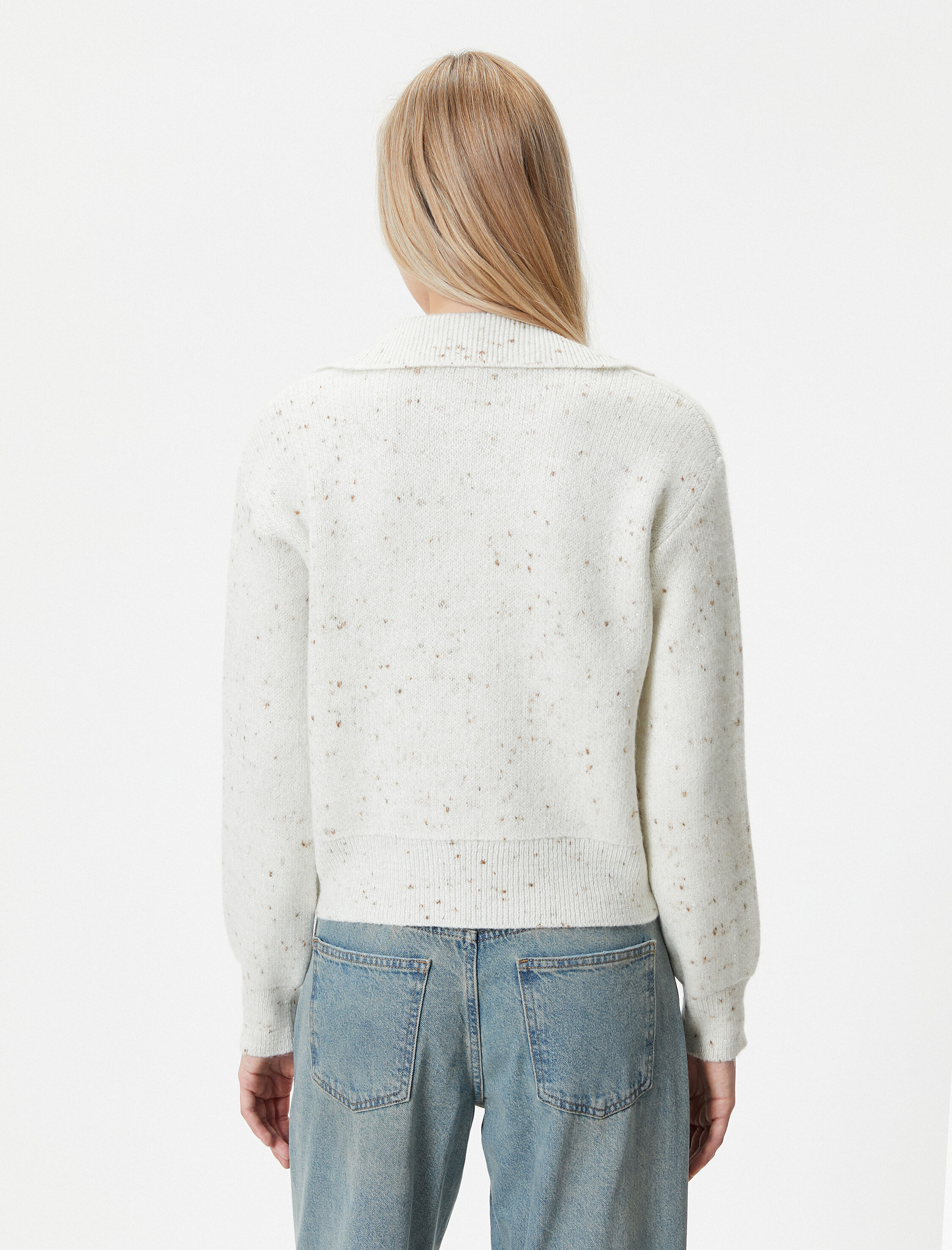   Polo Yaka Kazak Örgü Regular Fit