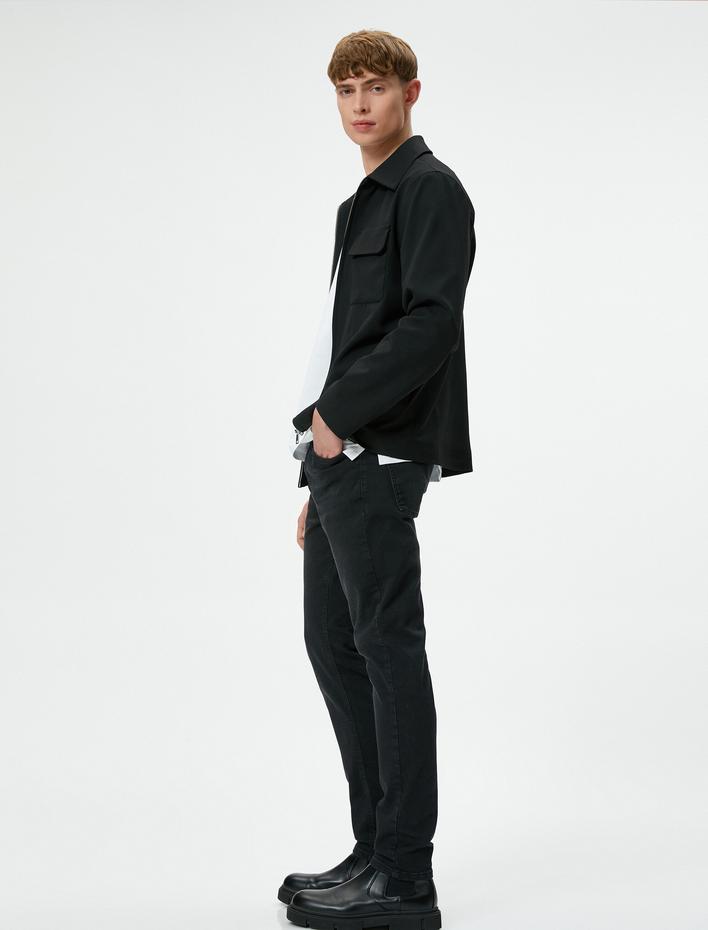  Skinny Fit Kot Pantolon - Michael Jean