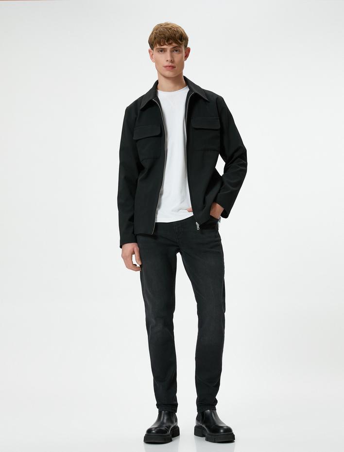  Skinny Fit Kot Pantolon - Michael Jean