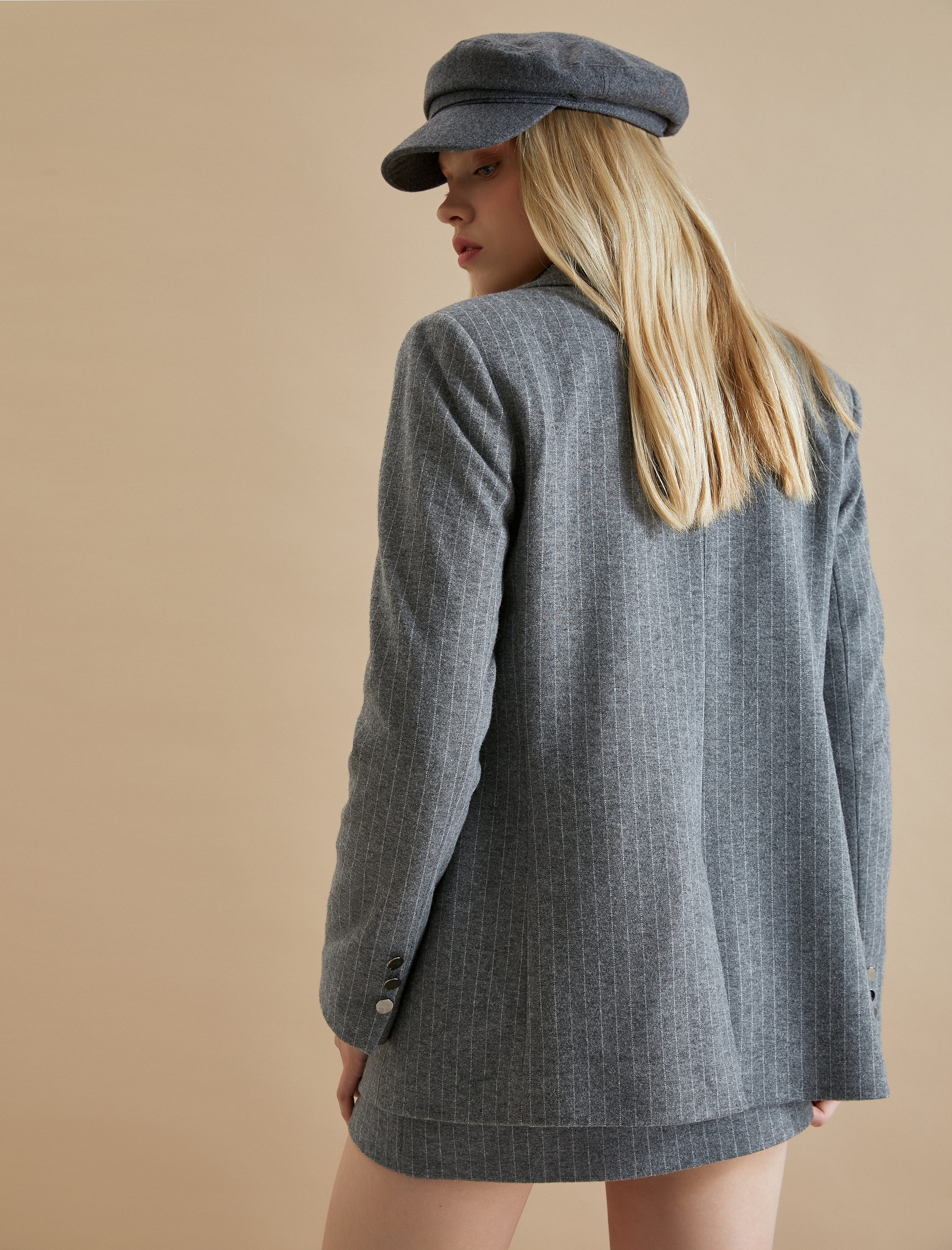   Koton X Şahika Ercümen - Metal Düğmeli Blazer Ceket