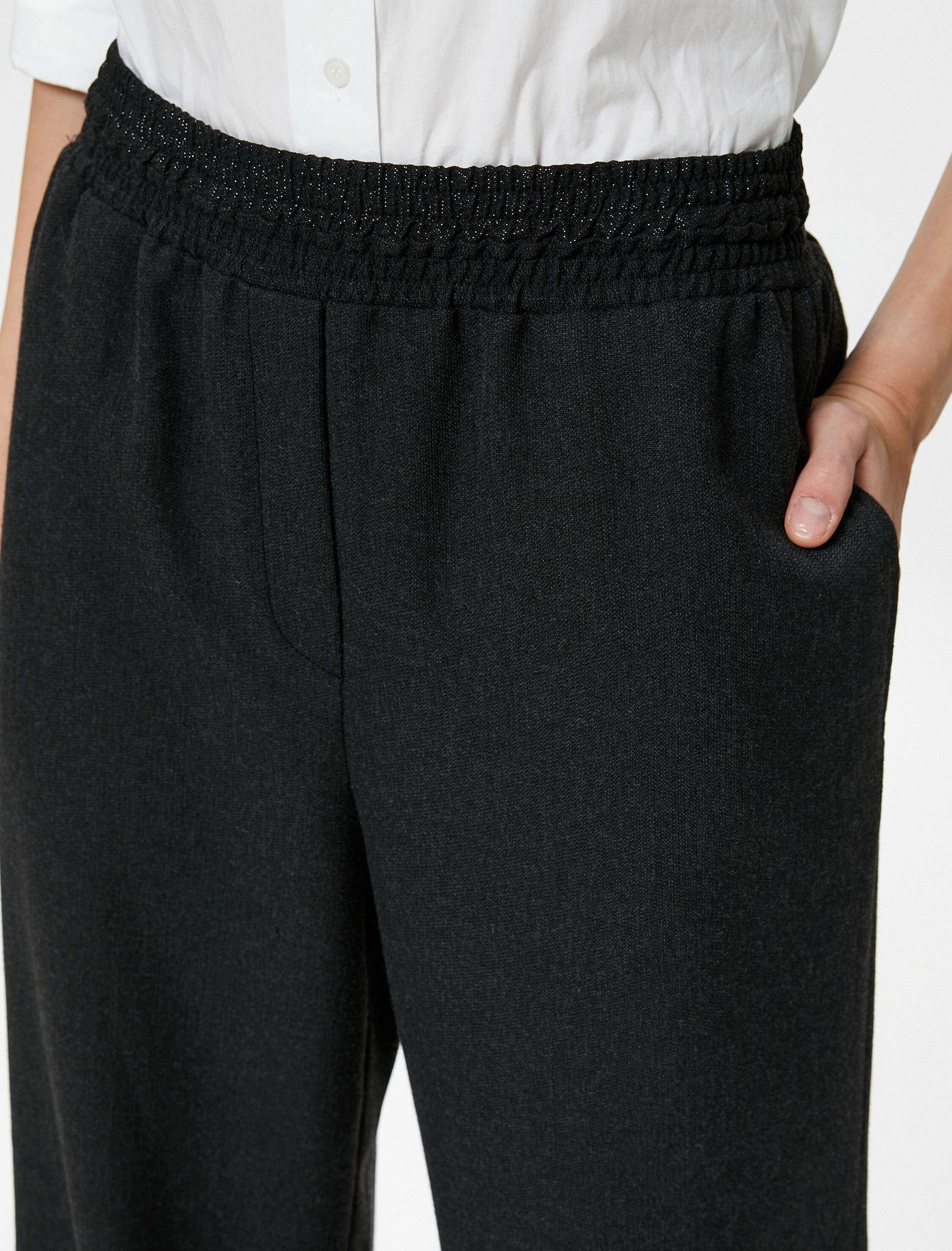   Koton X Şahika Ercümen - Beli Lastikli Bol Paça Pantolon