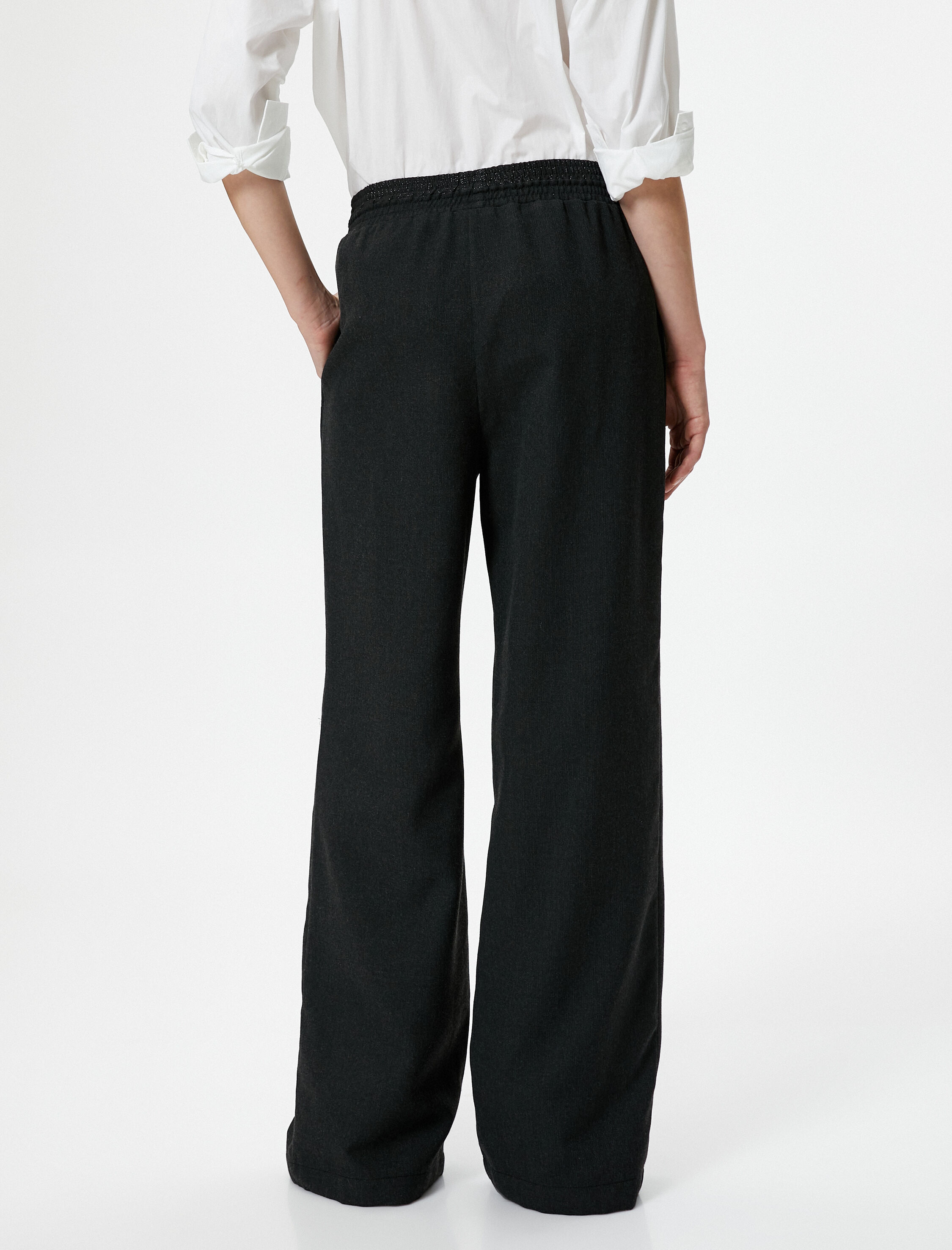   Koton X Şahika Ercümen - Beli Lastikli Bol Paça Pantolon