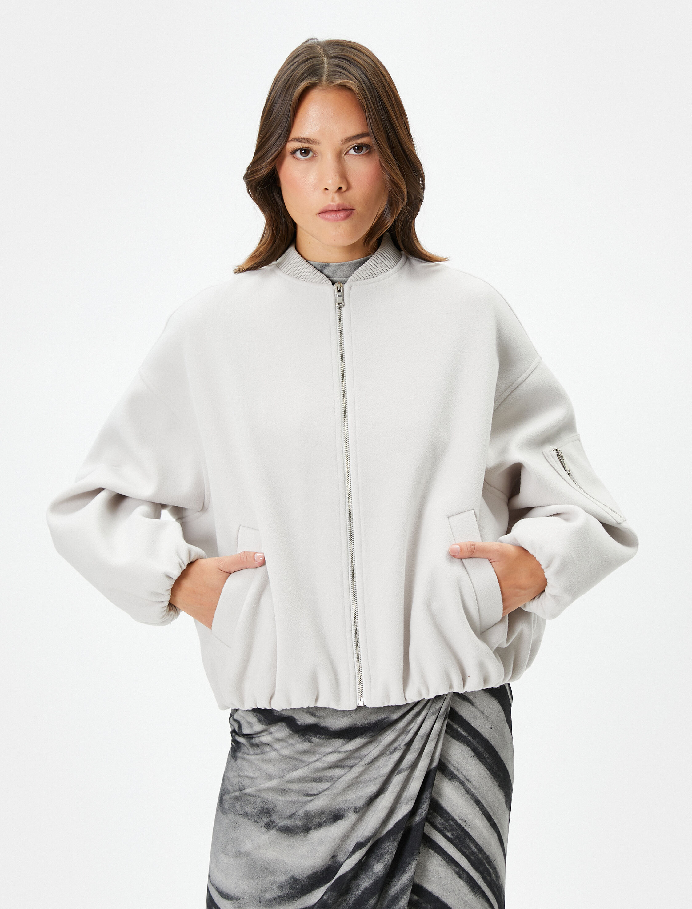   Koton X Şahika Ercümen - Oversize Bomber Ceket