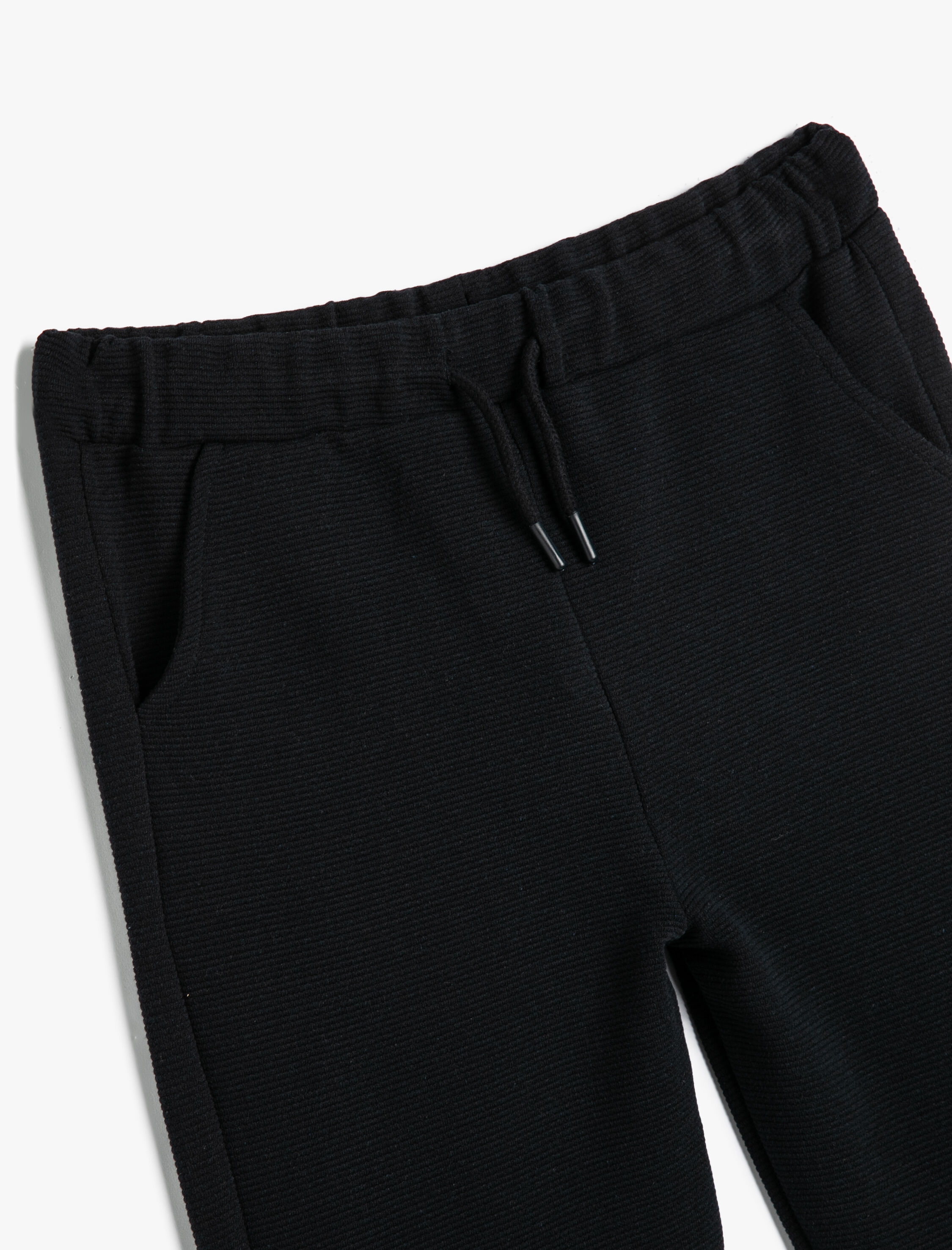  Erkek Çocuk Basic Jogger Eşofman Altı Beli Bağlamalı Cepli