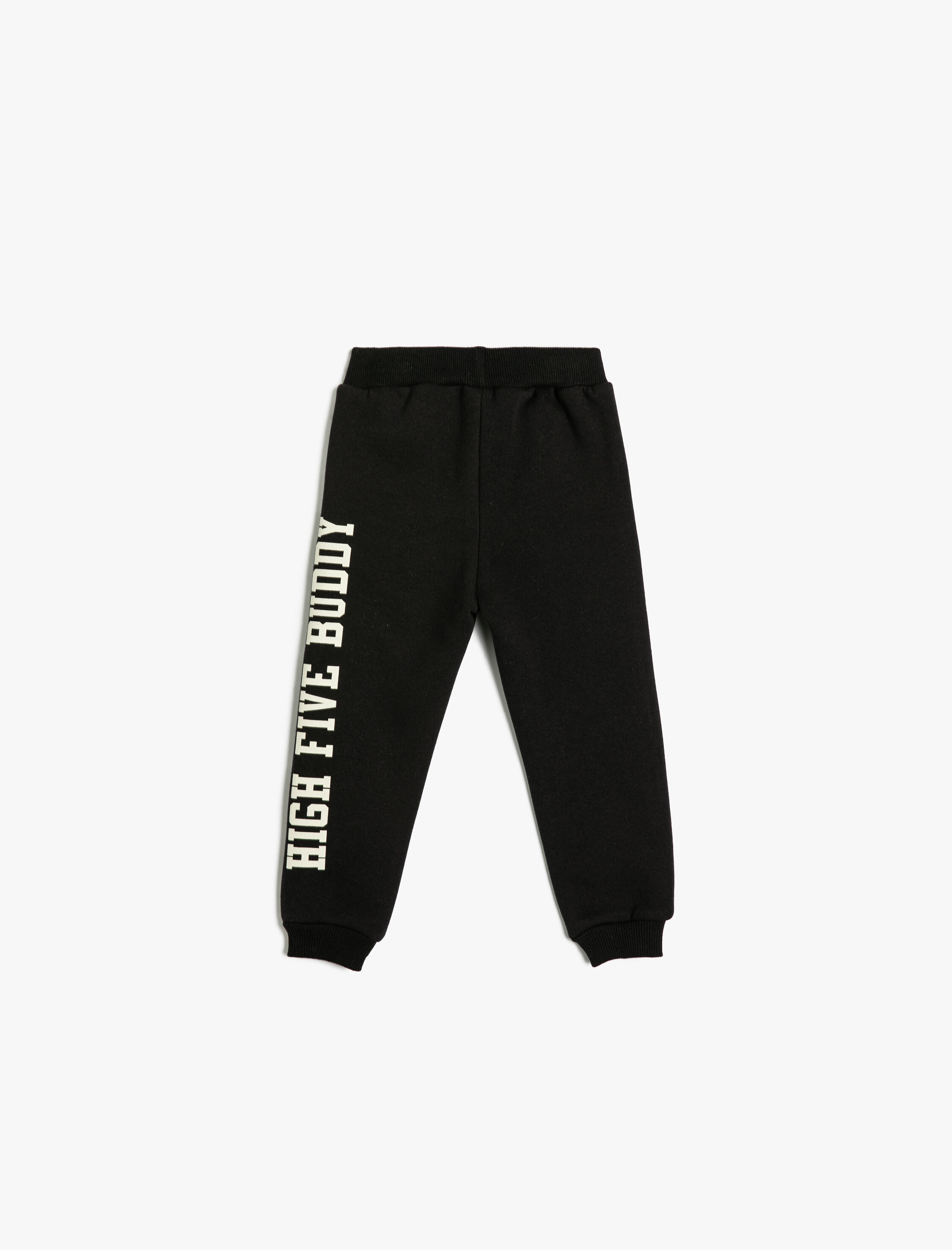  Erkek Bebek Jogger Eşofman Altı Şehir Baskılı Cepli Beli Bağlamalı Şardonlu