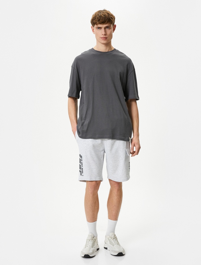  Dar Kesim Kargo Şort