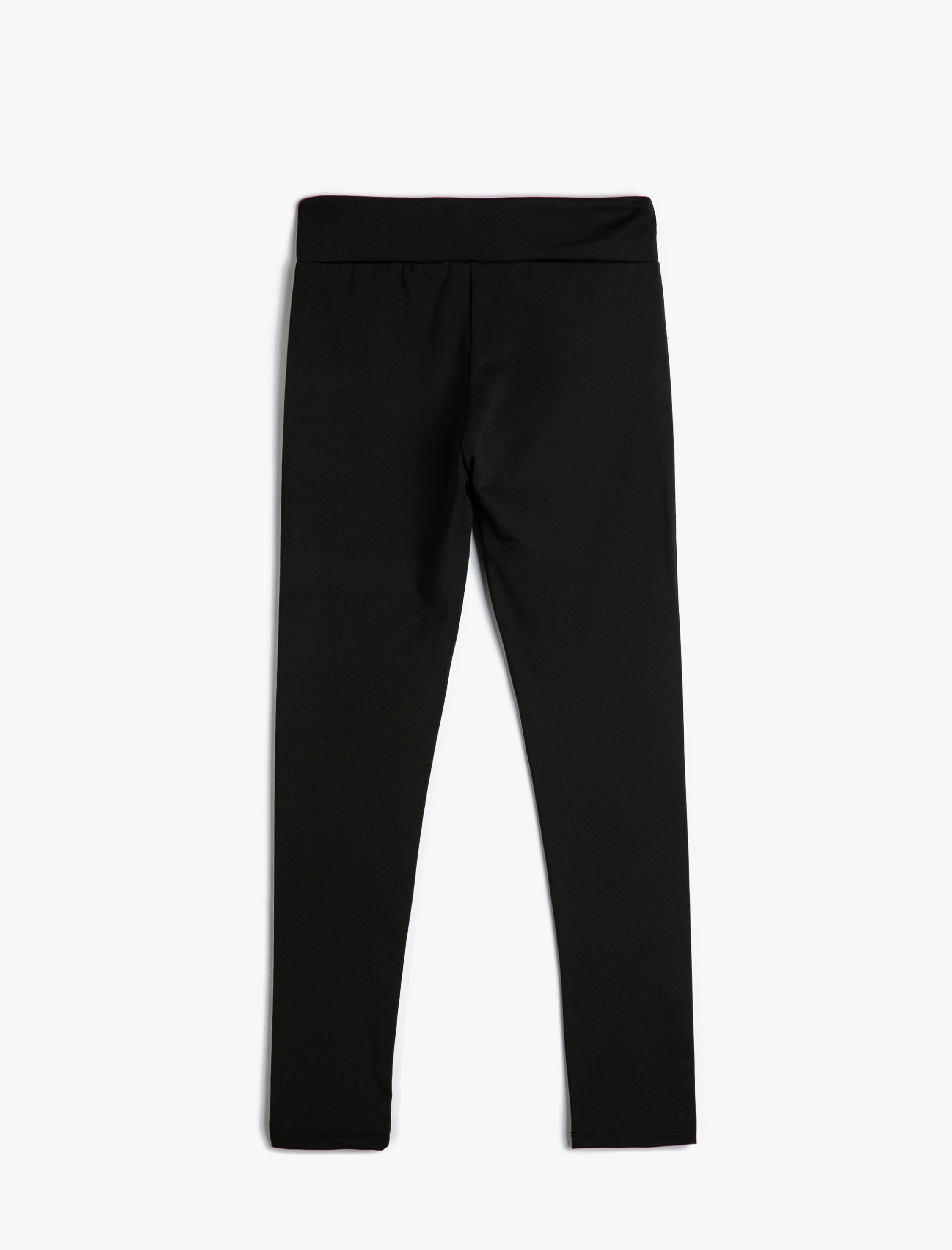  Kız Çocuk Basic Spor Taytı Beli Lastikli